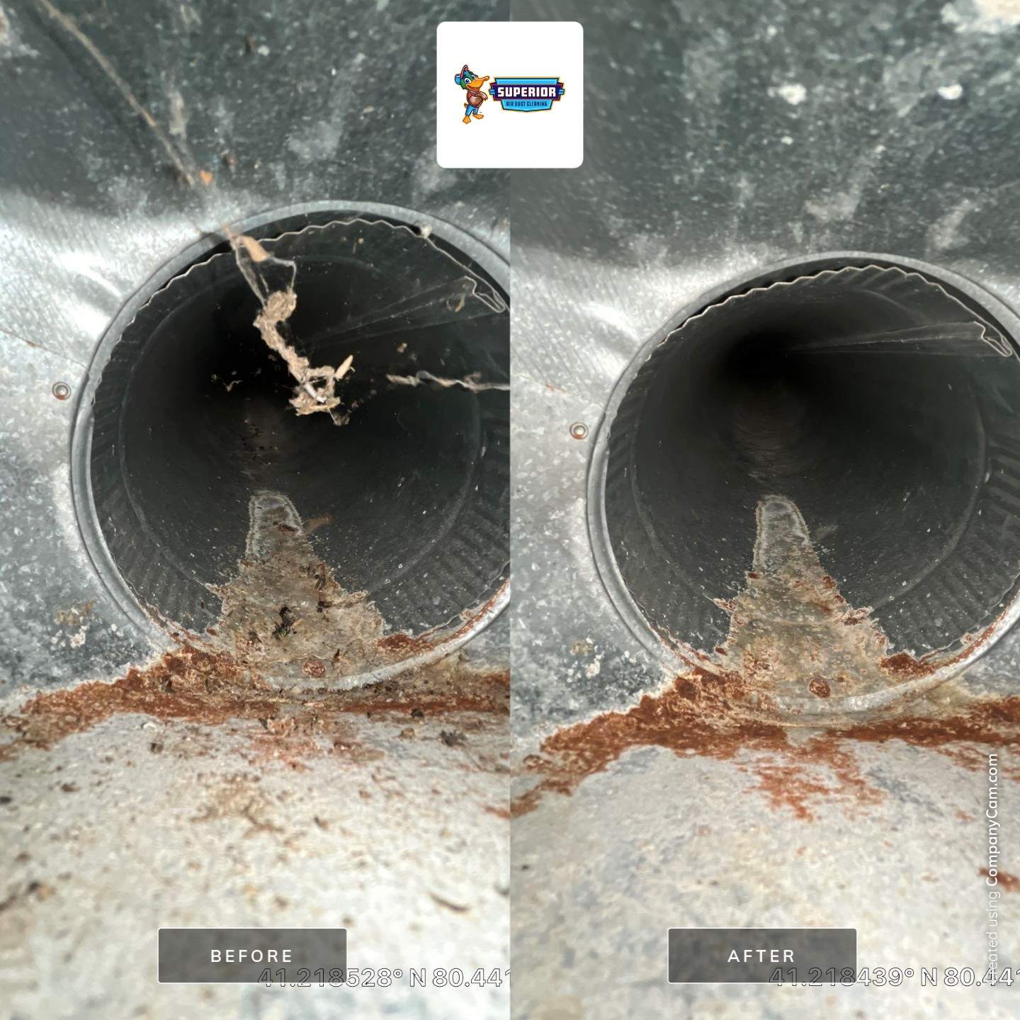 Air Duct Cleaning With a Vacuum Truck in Hermitage, PA by Superior Air Duct Cleaning