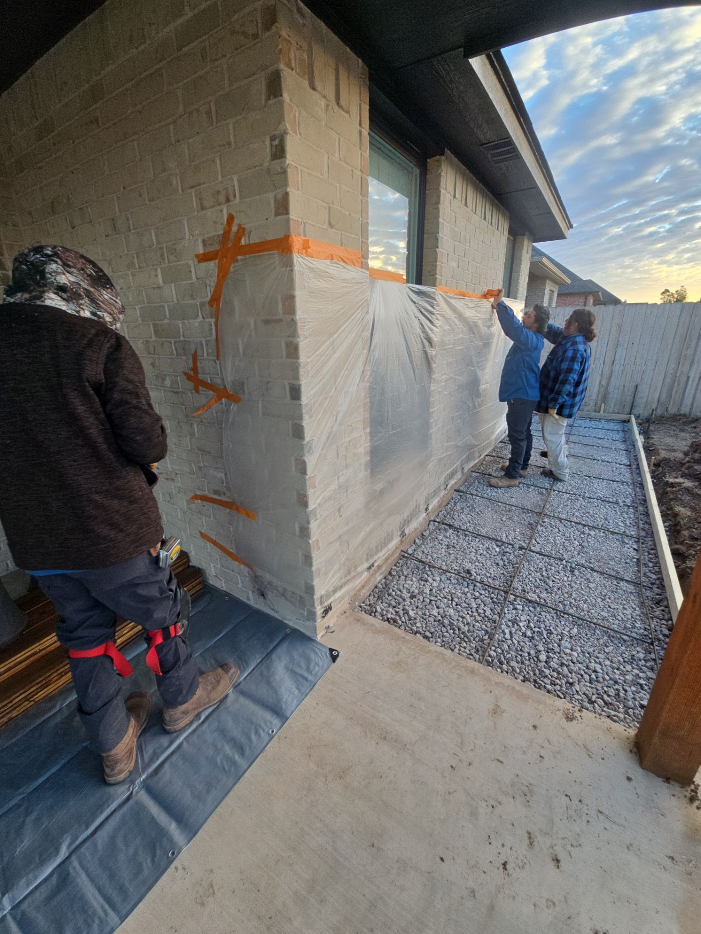 Concrete Sidewalk And Footer by Clays Services Inc