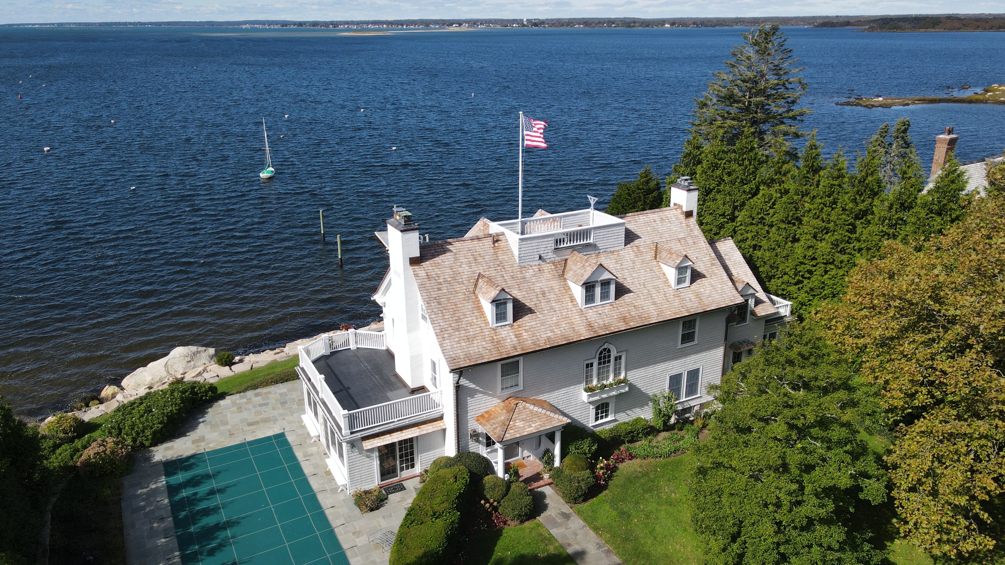 Watch Hill Private Residence - Red Cedar, Copper & Flat Roof by Rinaldi Brothers