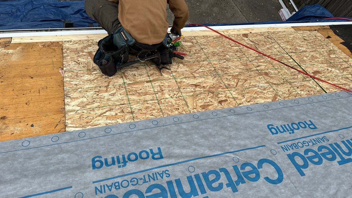Roof Replacement using CertainTeed Landmark by 180 Contractors
