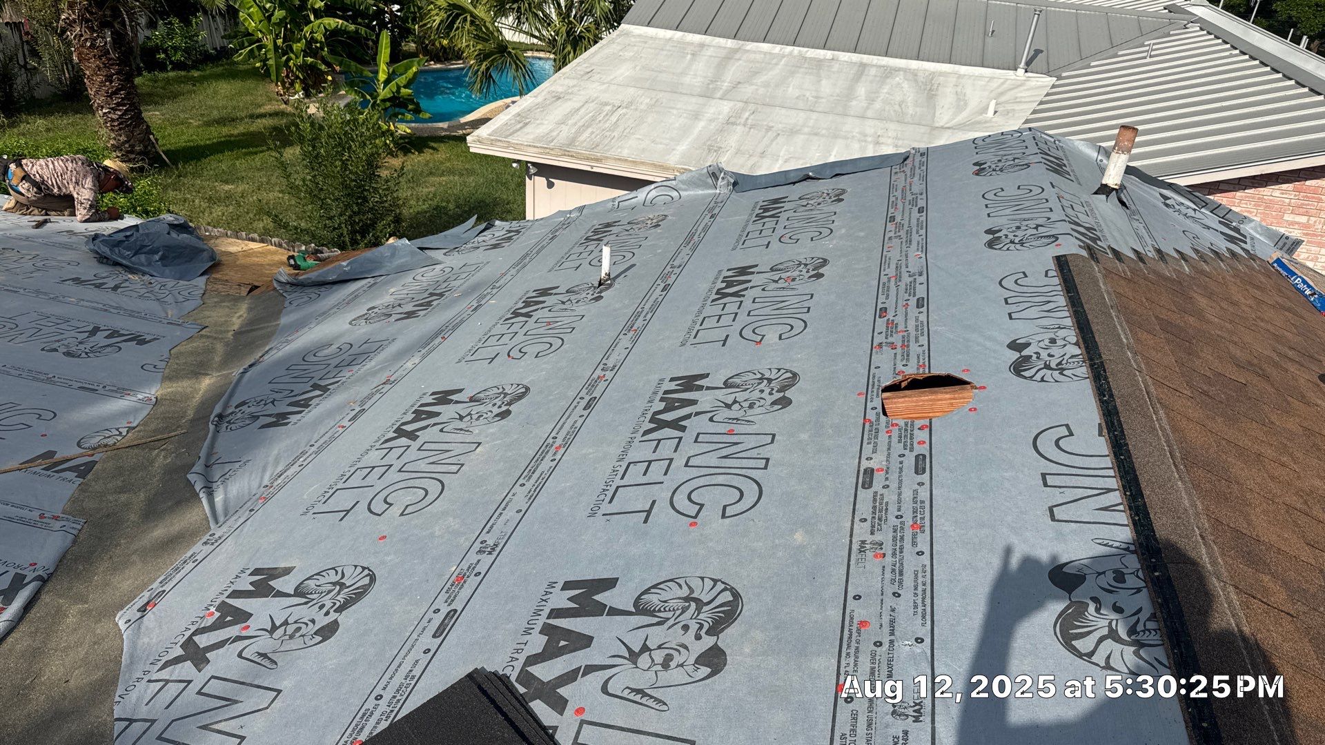 Project in New Braunfels by Rhino Roofing and General Contracting, LLC
