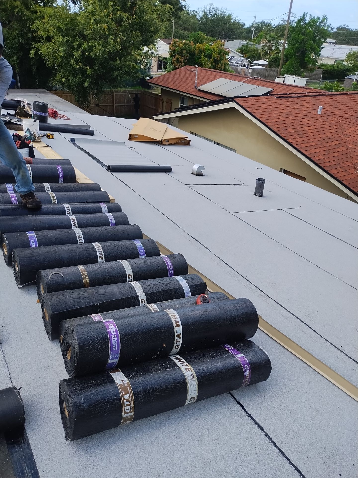 Project in St. Petersburg 33710 by Mitchell Roofing Company LLC 