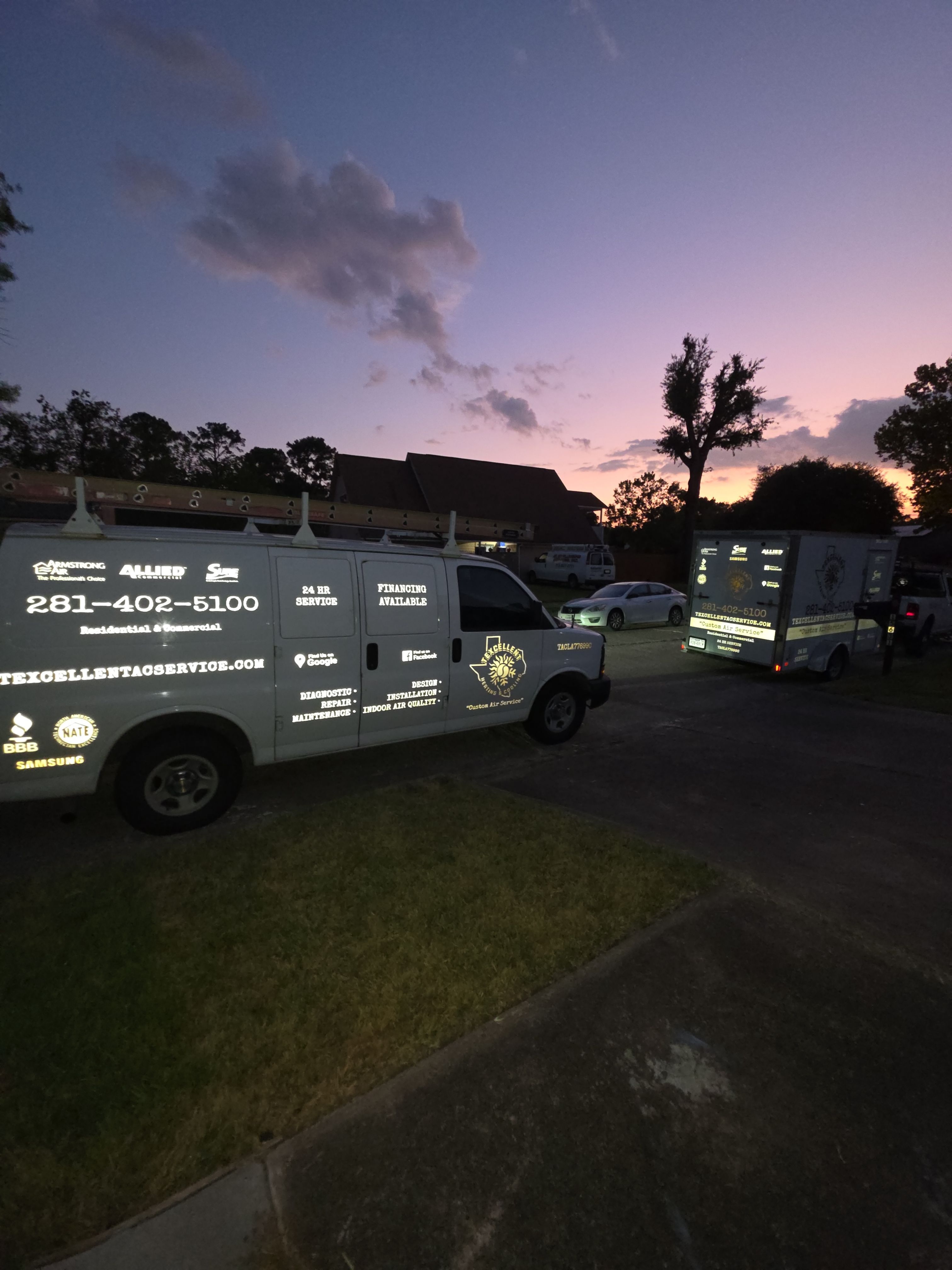 Project in Humble, TX by Texcellent A/C Service