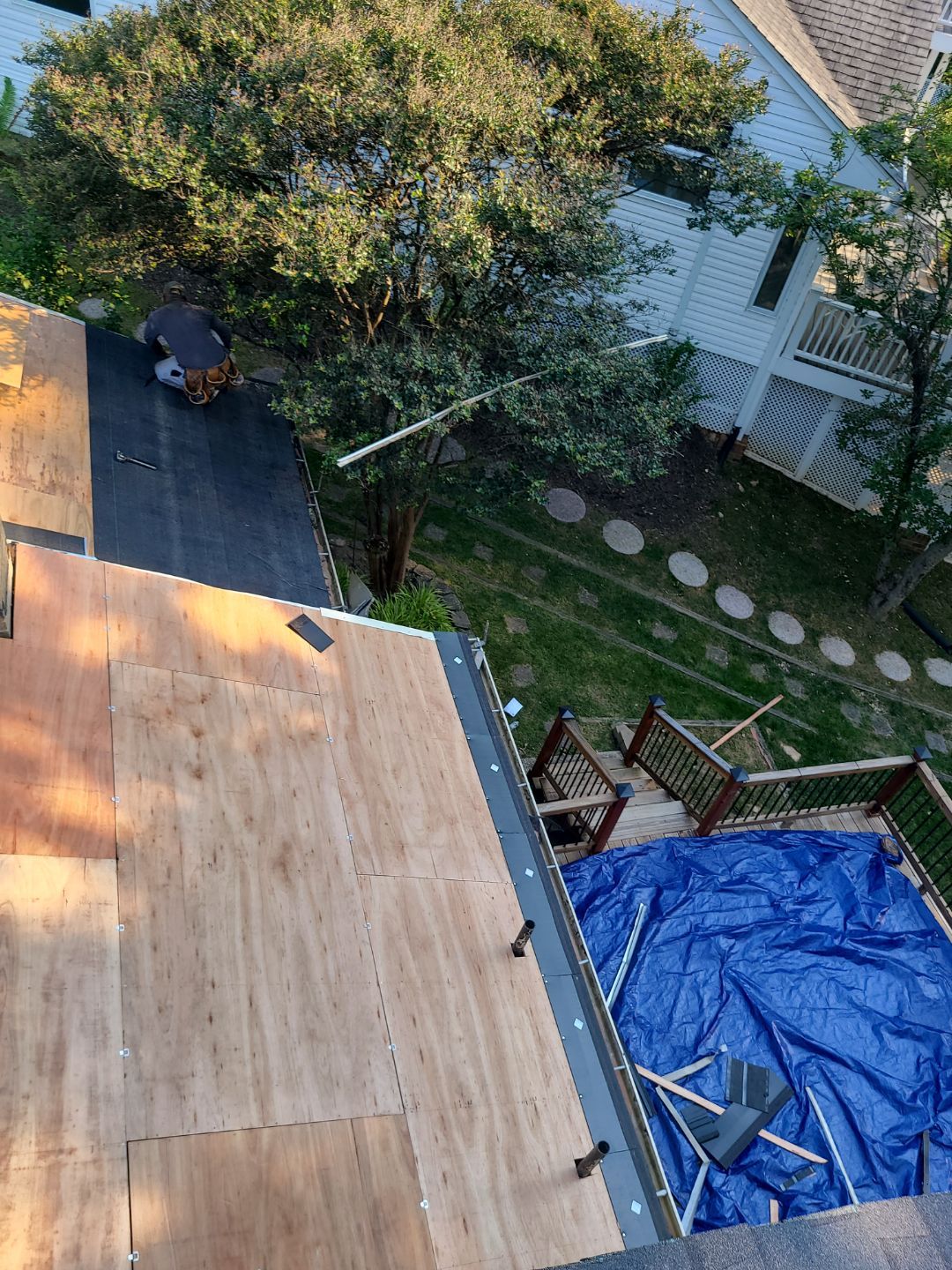 Vienna: Roof Replacement with CertainTeed Landmark Designer Shingles in Moire Black by RM Banning, Inc.