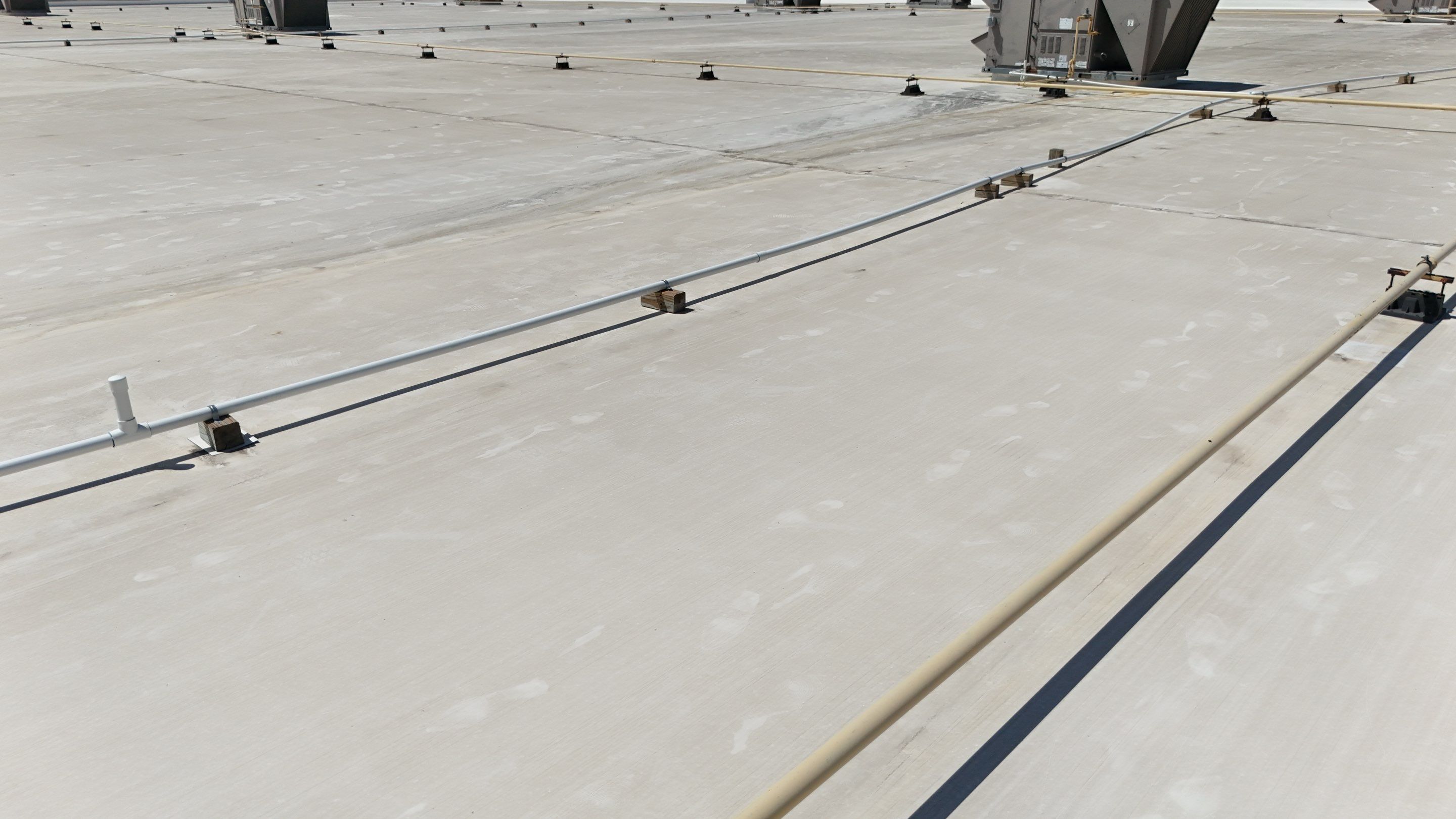Commercial Flat Roof Repair and Safety Guardrail Installation in Plano by Armor Roofing | Exteriors
