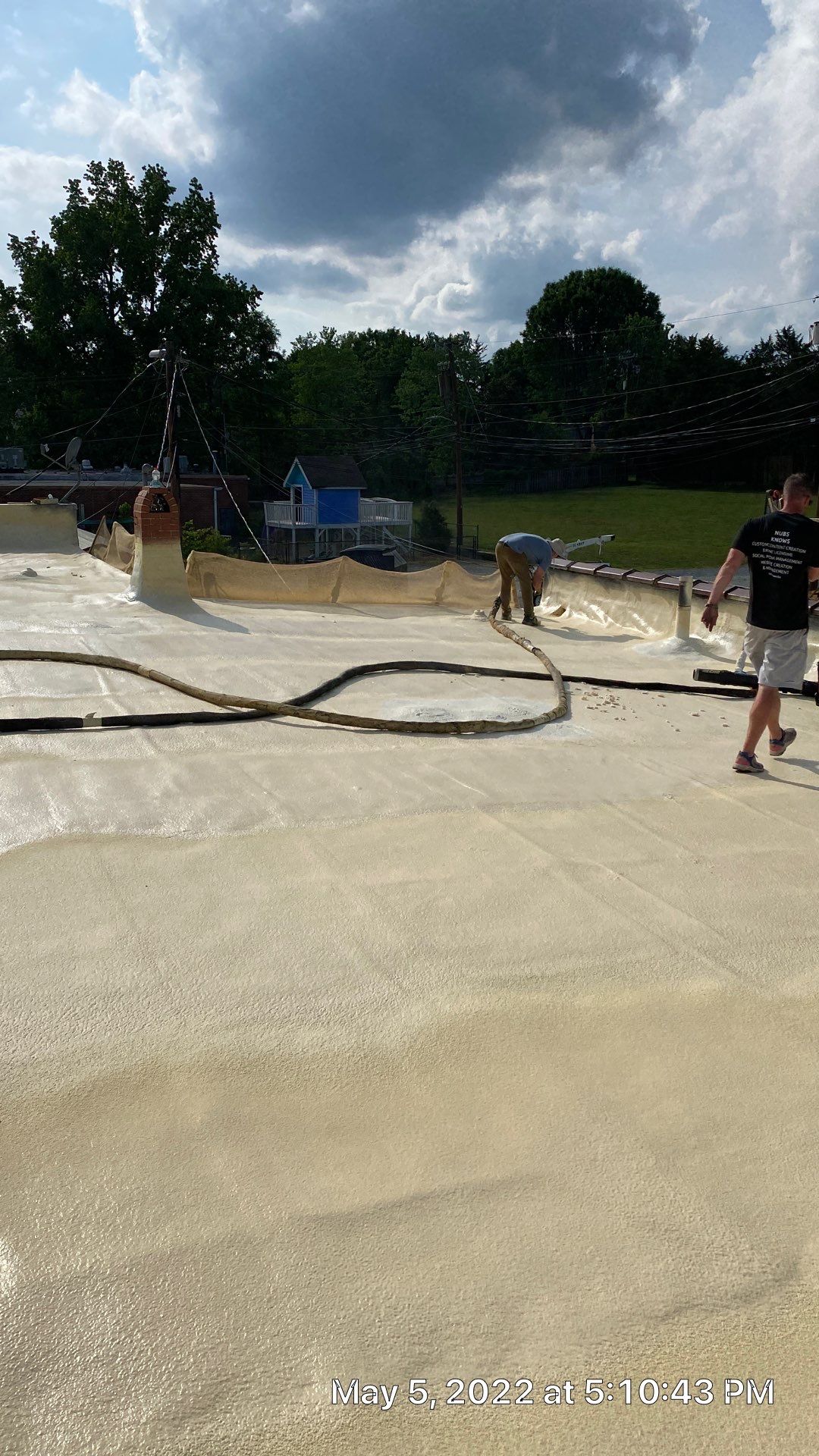 Spray Foam Roof  by Just In Time Roofing and Restoration