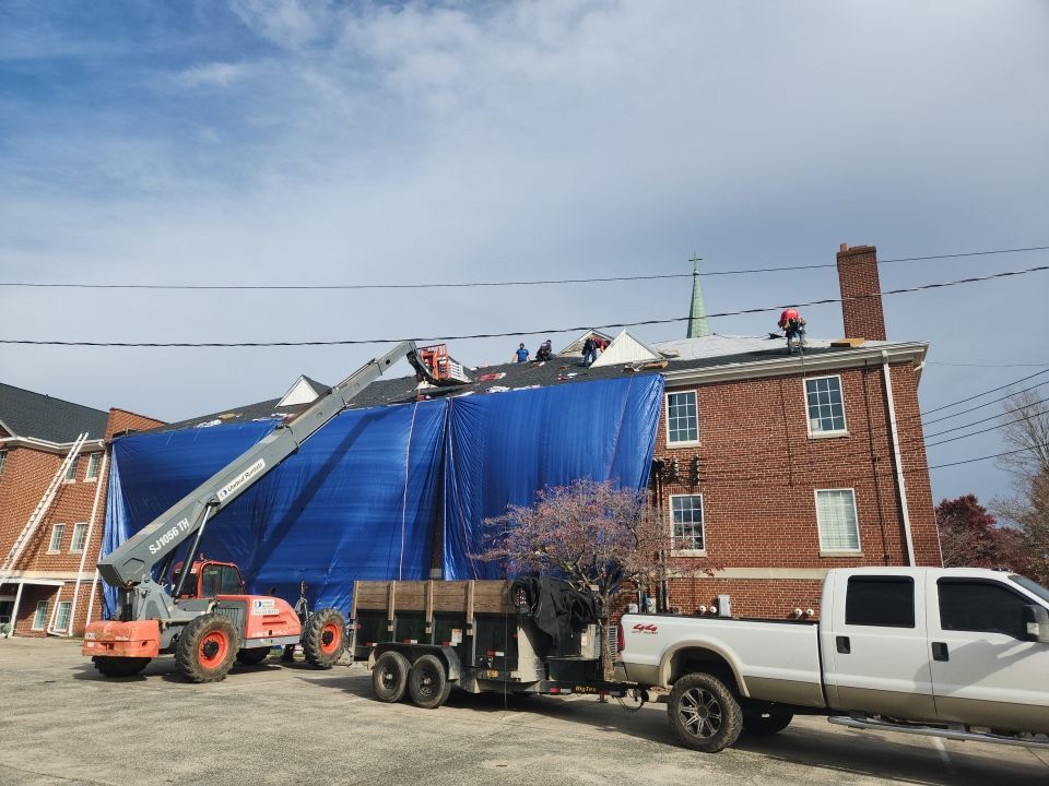 Mebane United Methodist Church by Just In Time Roofing and Restoration
