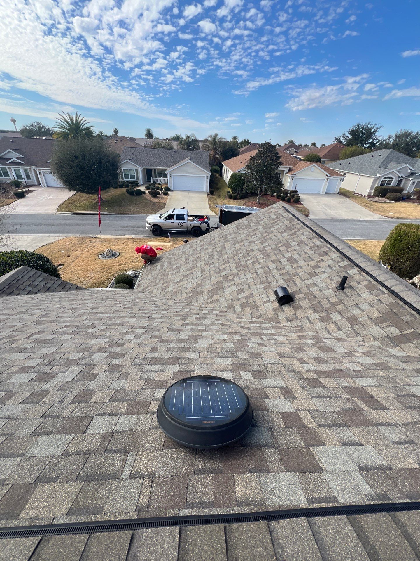 Shingles installed in The Villages, FL by Brehm Roofing