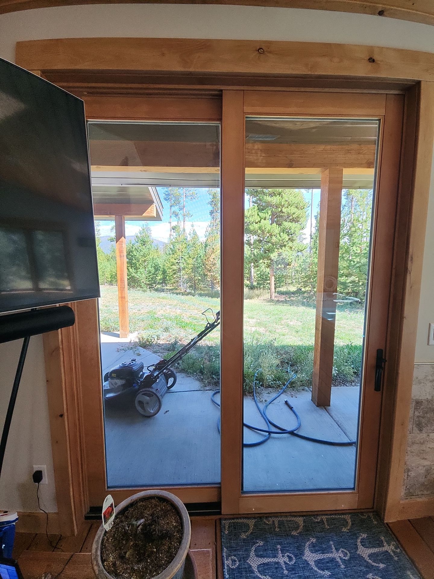 Window Washing using Ninja Scrubbers by Wheatley Creek Services