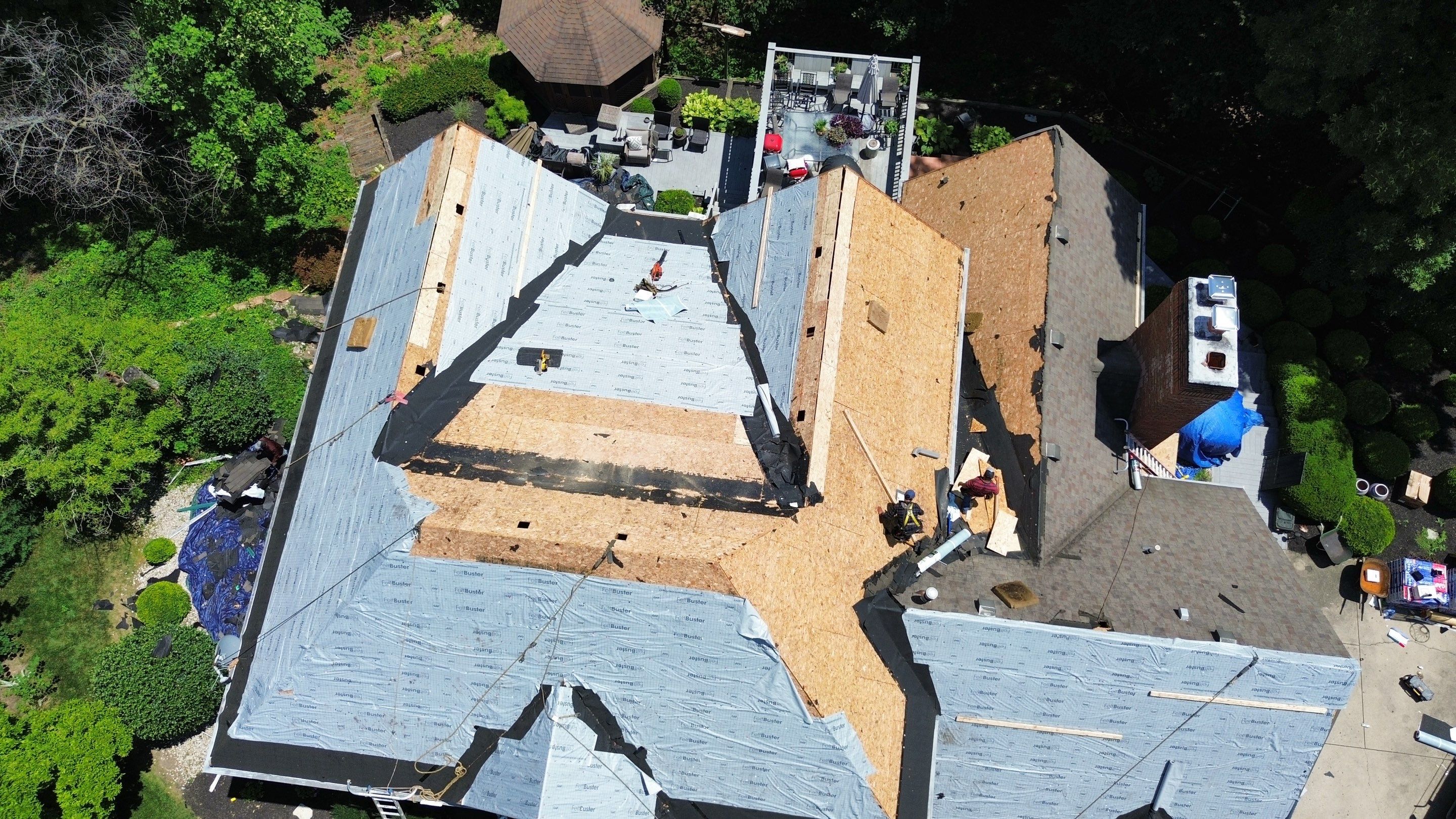 Residential Roofing Installation using Timberline HDZ Shingles - Cedar Falls by RoofX 