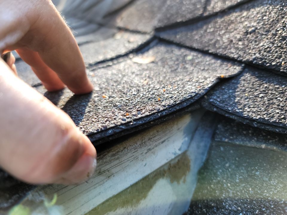 Insurance Claim Roof and Gutters using Owens Corning - Duration- Estate Gray -New Gutters - Exterior paint by Tex-Line Roofing