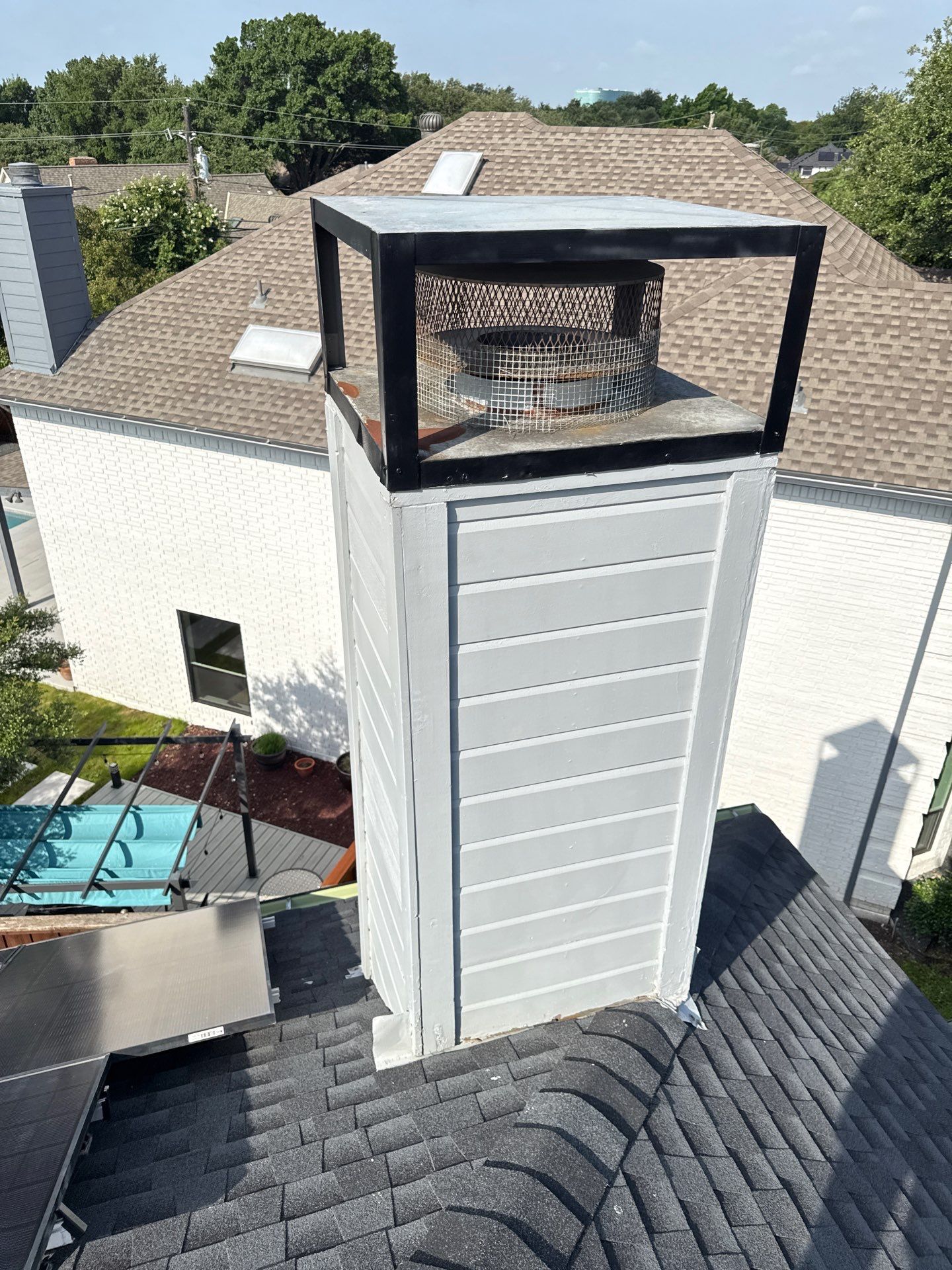 Project in Dallas by Zeus Exteriors