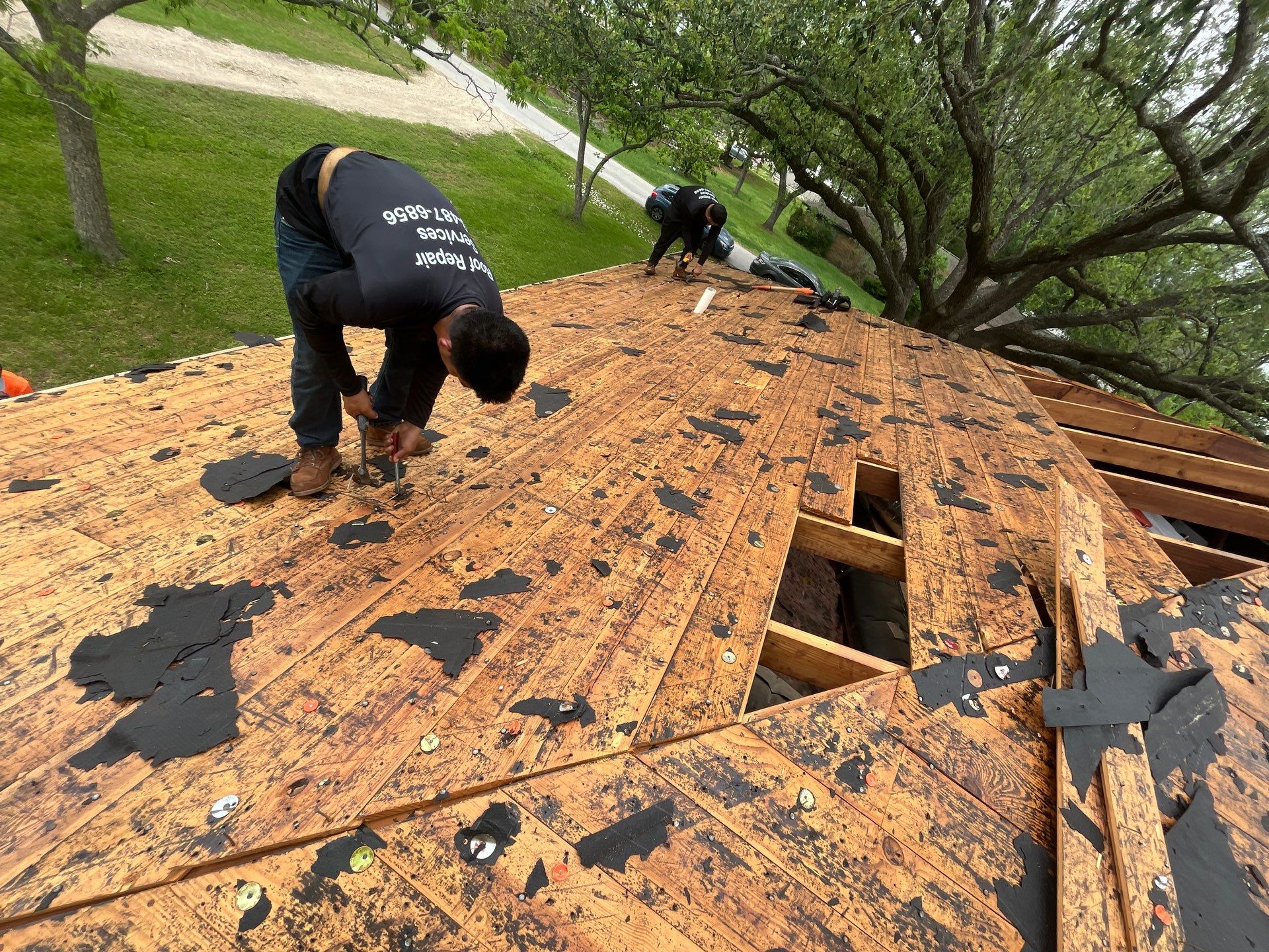 Residential Roofing Repair using Owen's Corning Duration (Lifetime) Shingles by Roof Repair Company