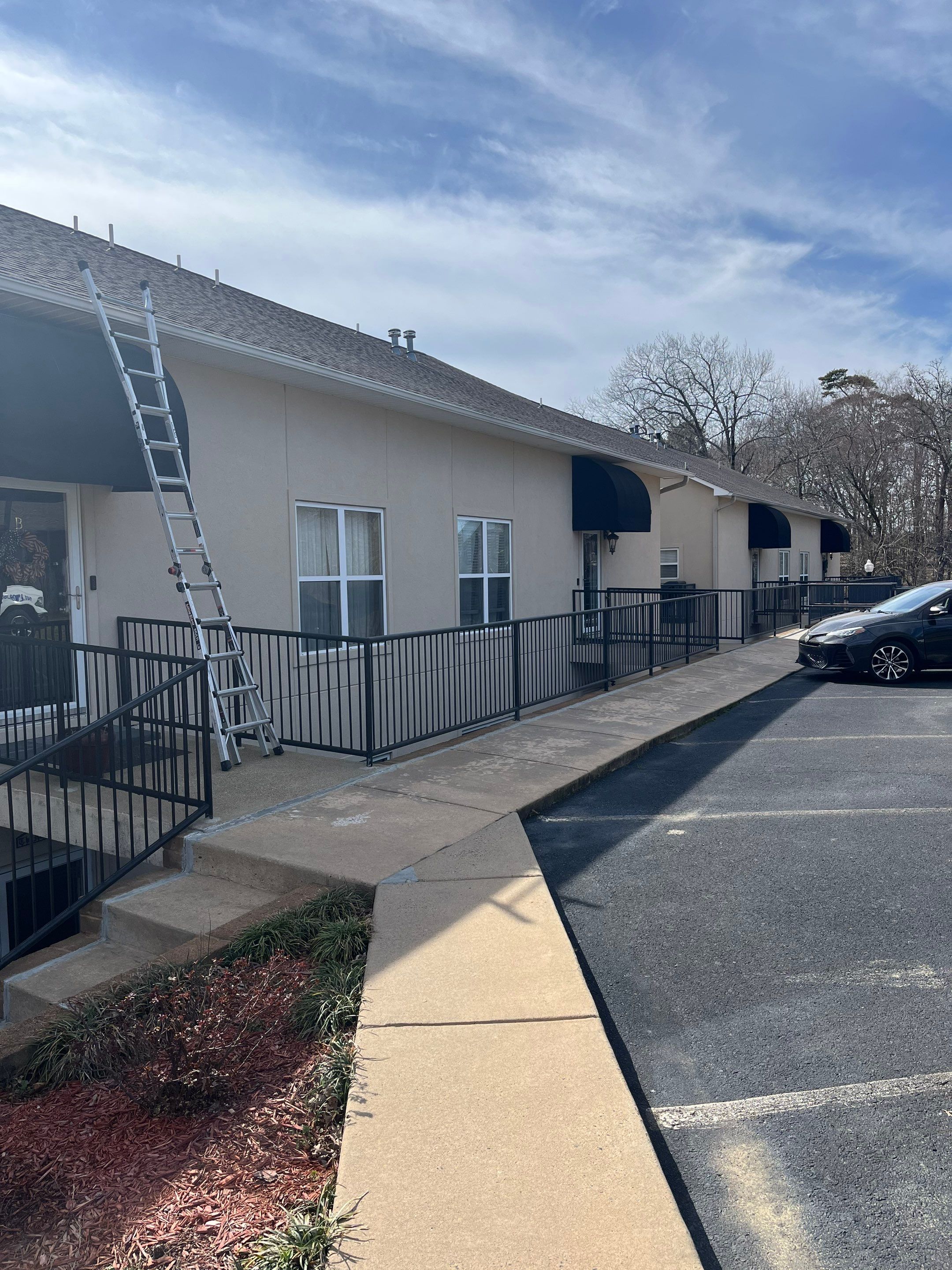 Multi-Unit Architectural Shingle Roof Replacement in Hot Springs Arkansas by Temple Roofing and Exteriors