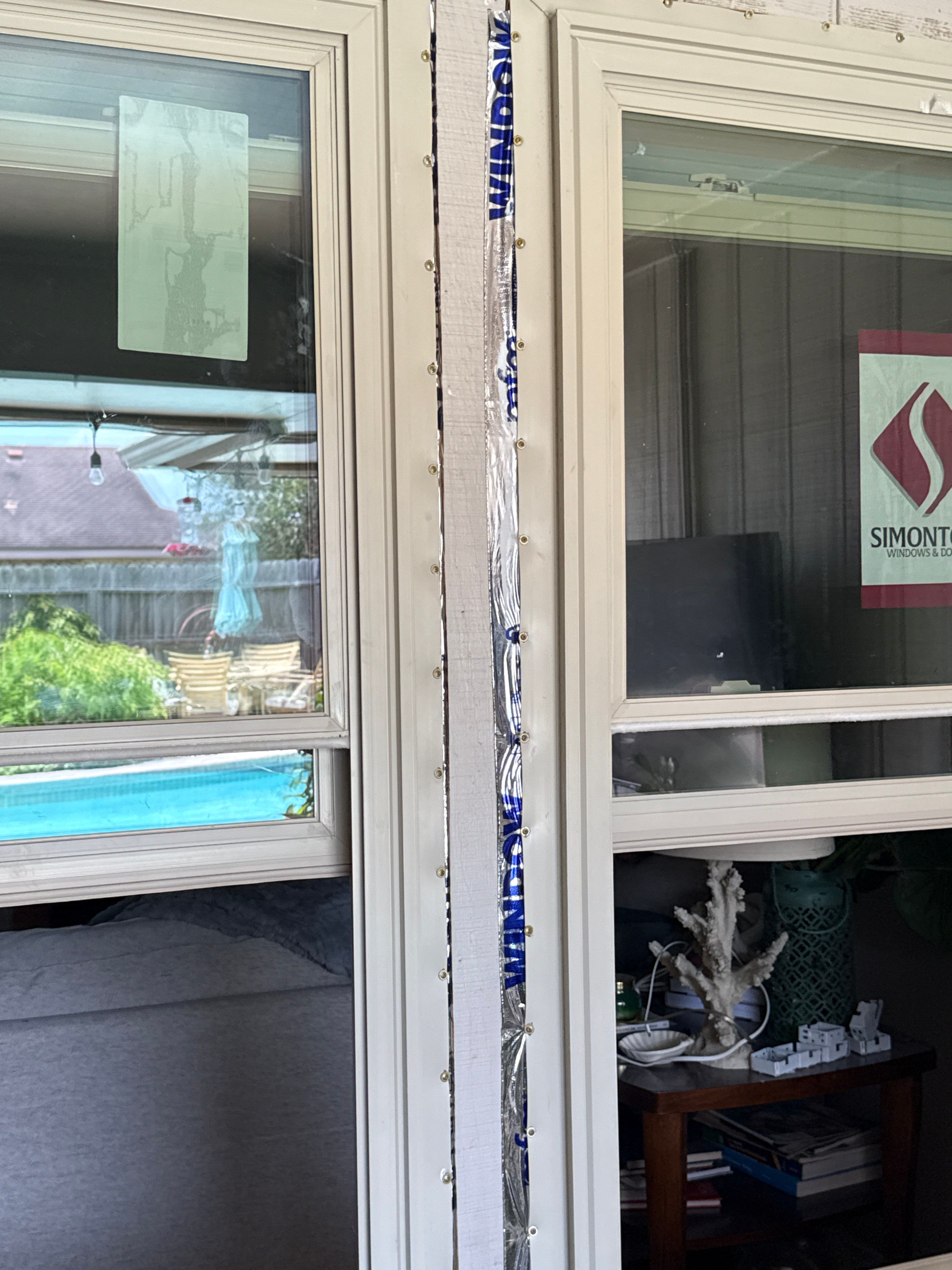 Impact windows brick install by Bayfront Roofing and Construction