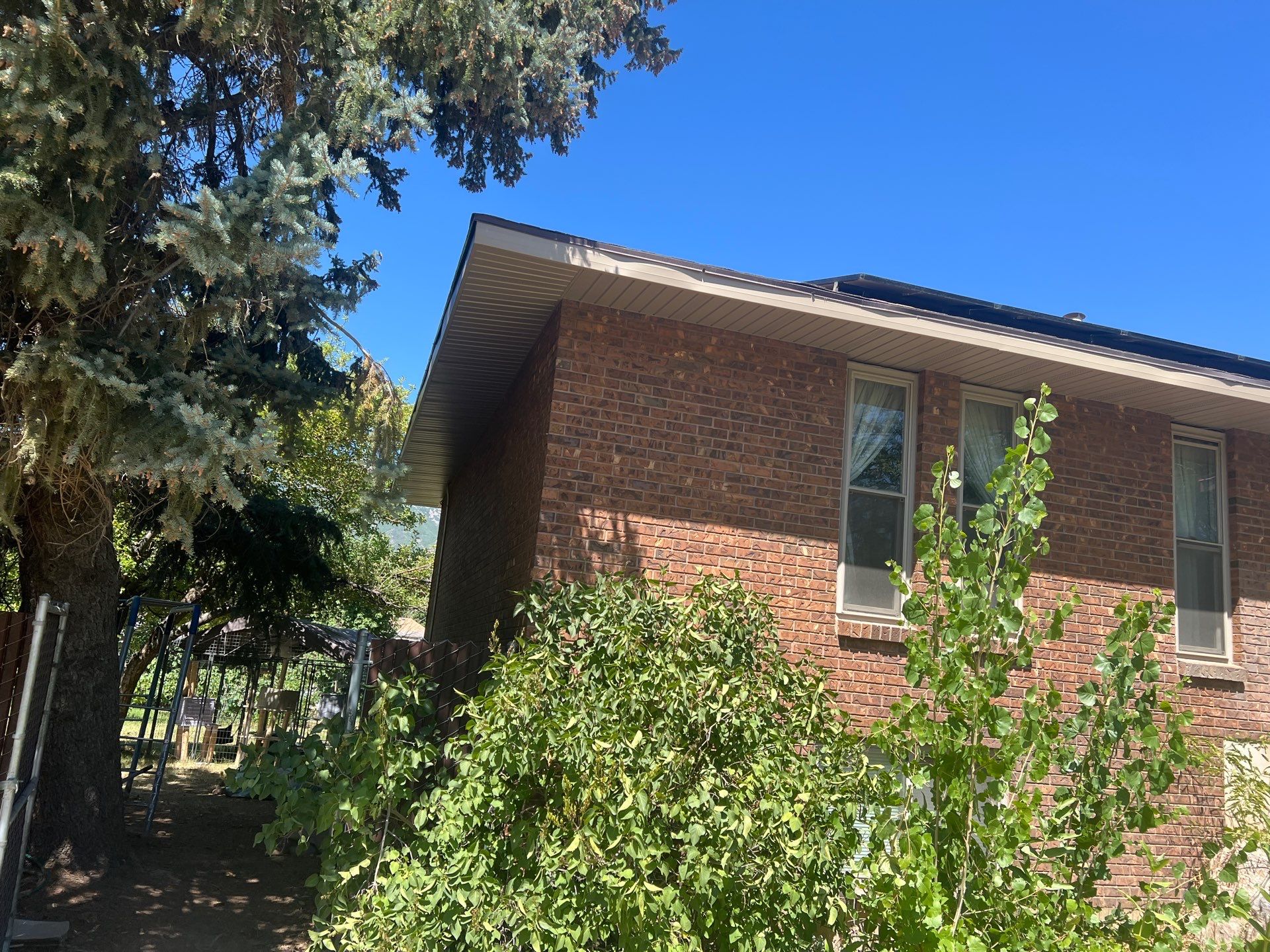 Project in South Weber by Emerald Gotcha Gutters 