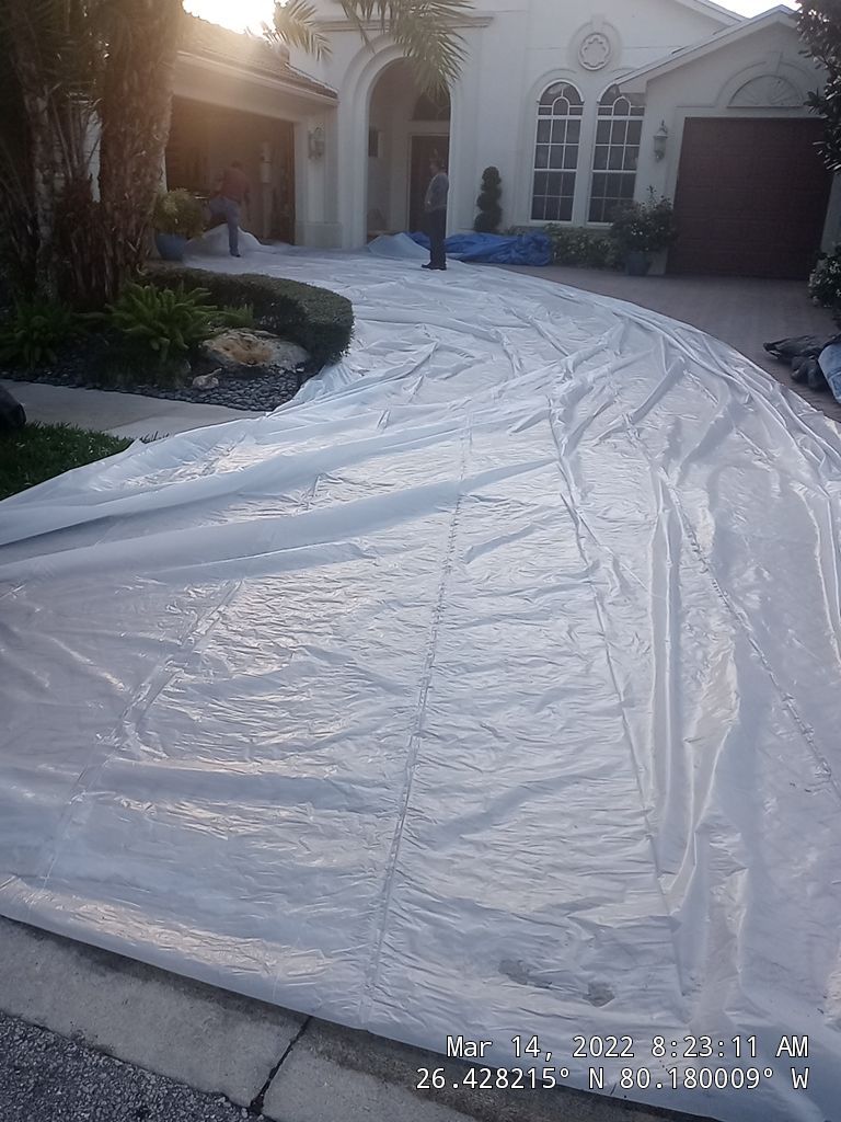 Residential Roofing Installation using Eagle Roofing Tile by BLUES BROTHERS ROOFING
