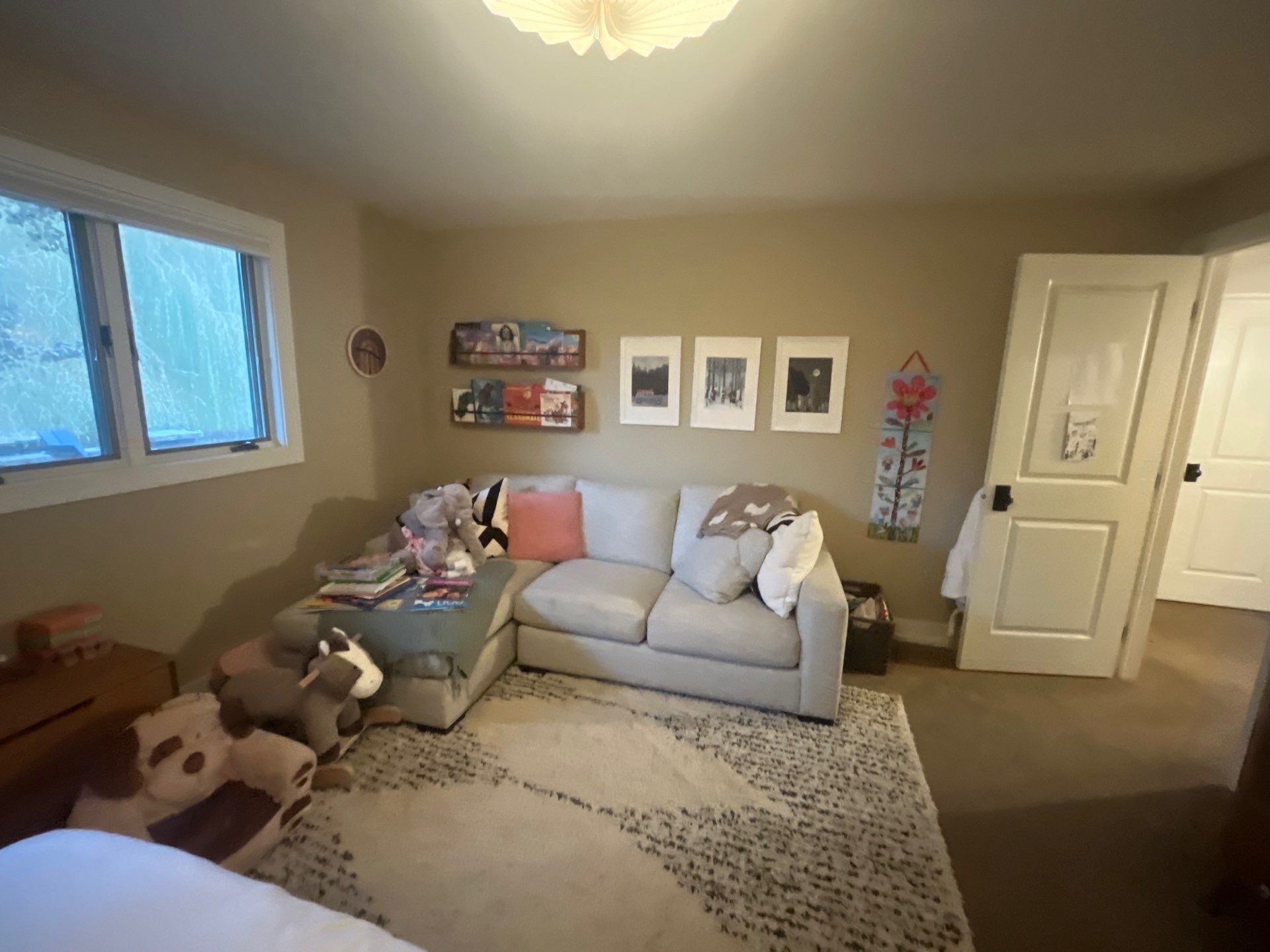 Sioux Falls Interior Painting with Custom Wainscoting and Decorative Wallpaper by Select Painting, Coatings & Garage Cabinets