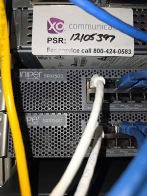 Structured cabling installation by CimaSolutions