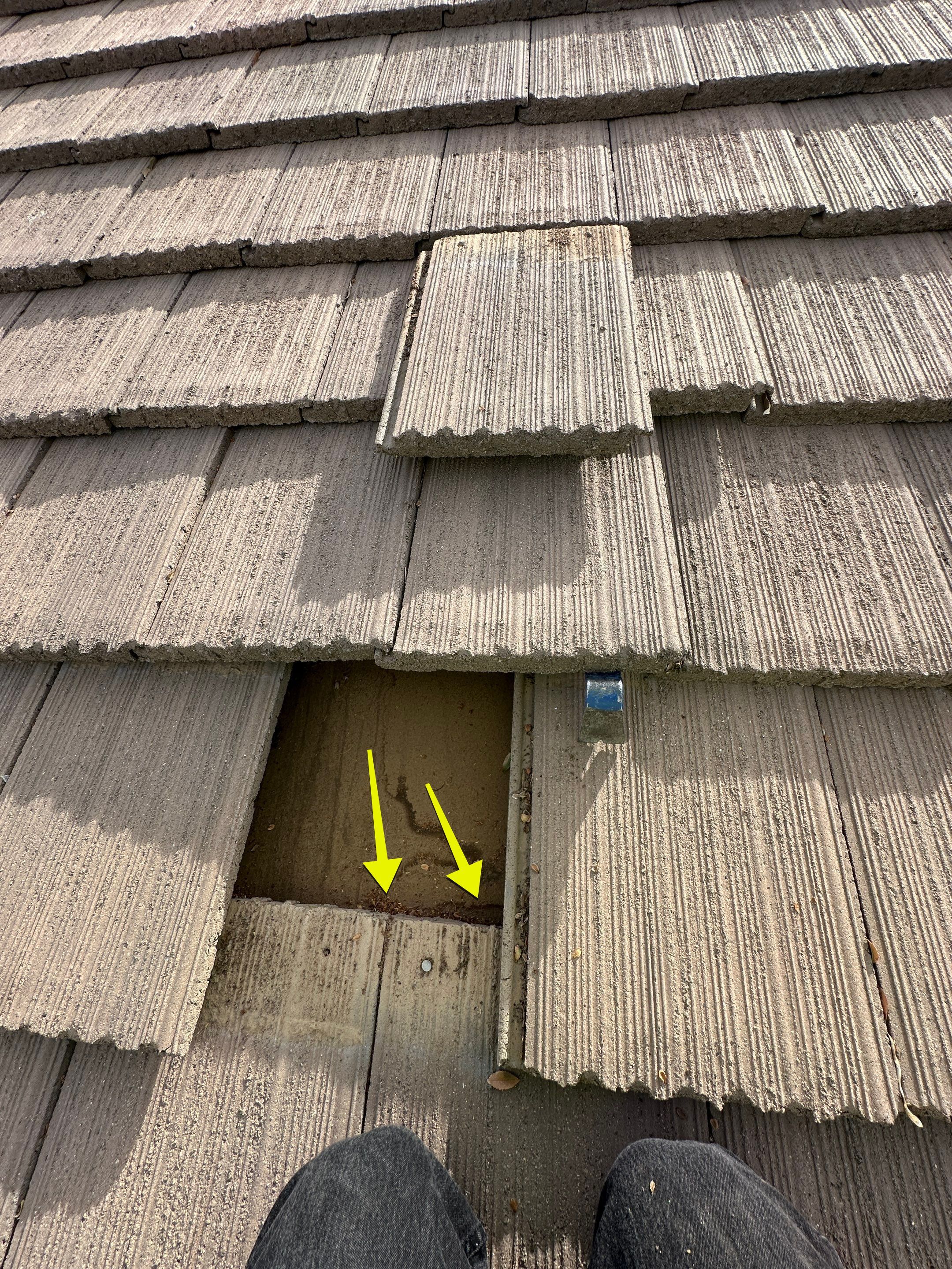 Sandstone Concrete Tile by Reimagine Roofing