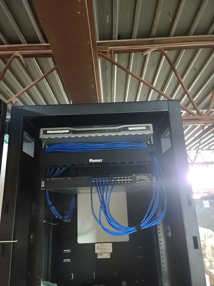 Structure Cable Installation using Cat 6 Cabling & Fiber  by Firmament Solutions