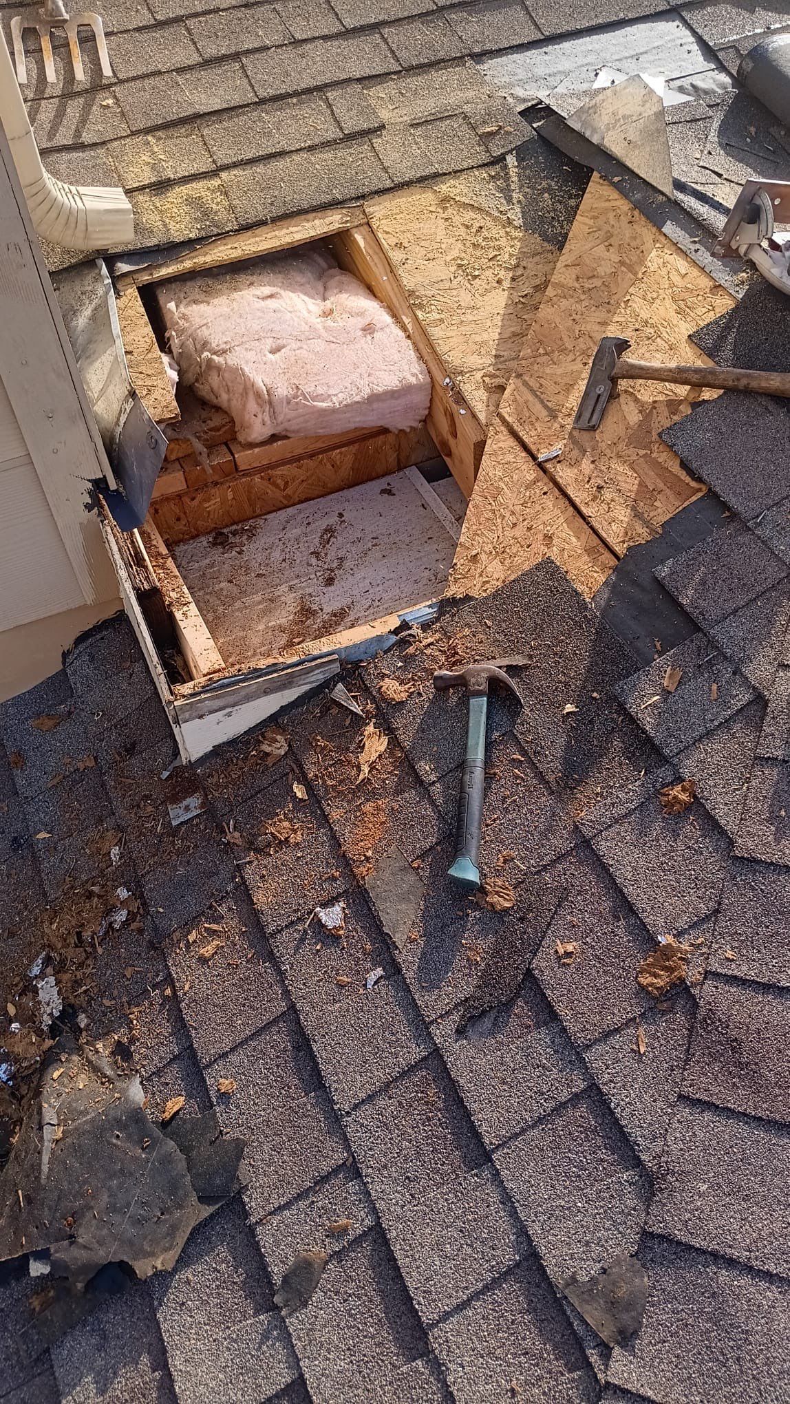 Residential Roofing Repair using Owen's Corning Duration (Lifetime) Shingles by Roof Repair Services LLC