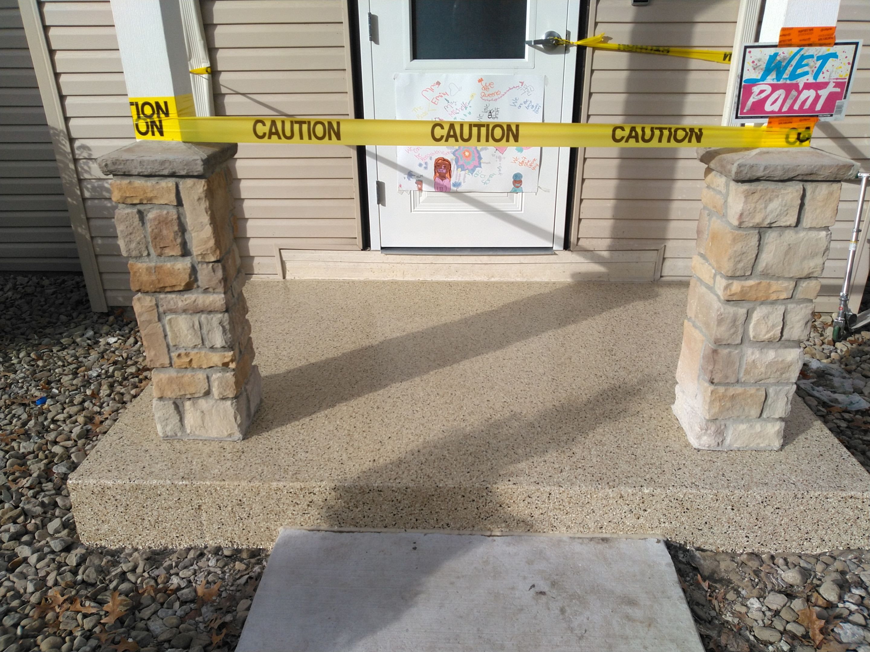 Front Porch  using Pecan by Fantastic Floors by Miller Custom Exteriors 