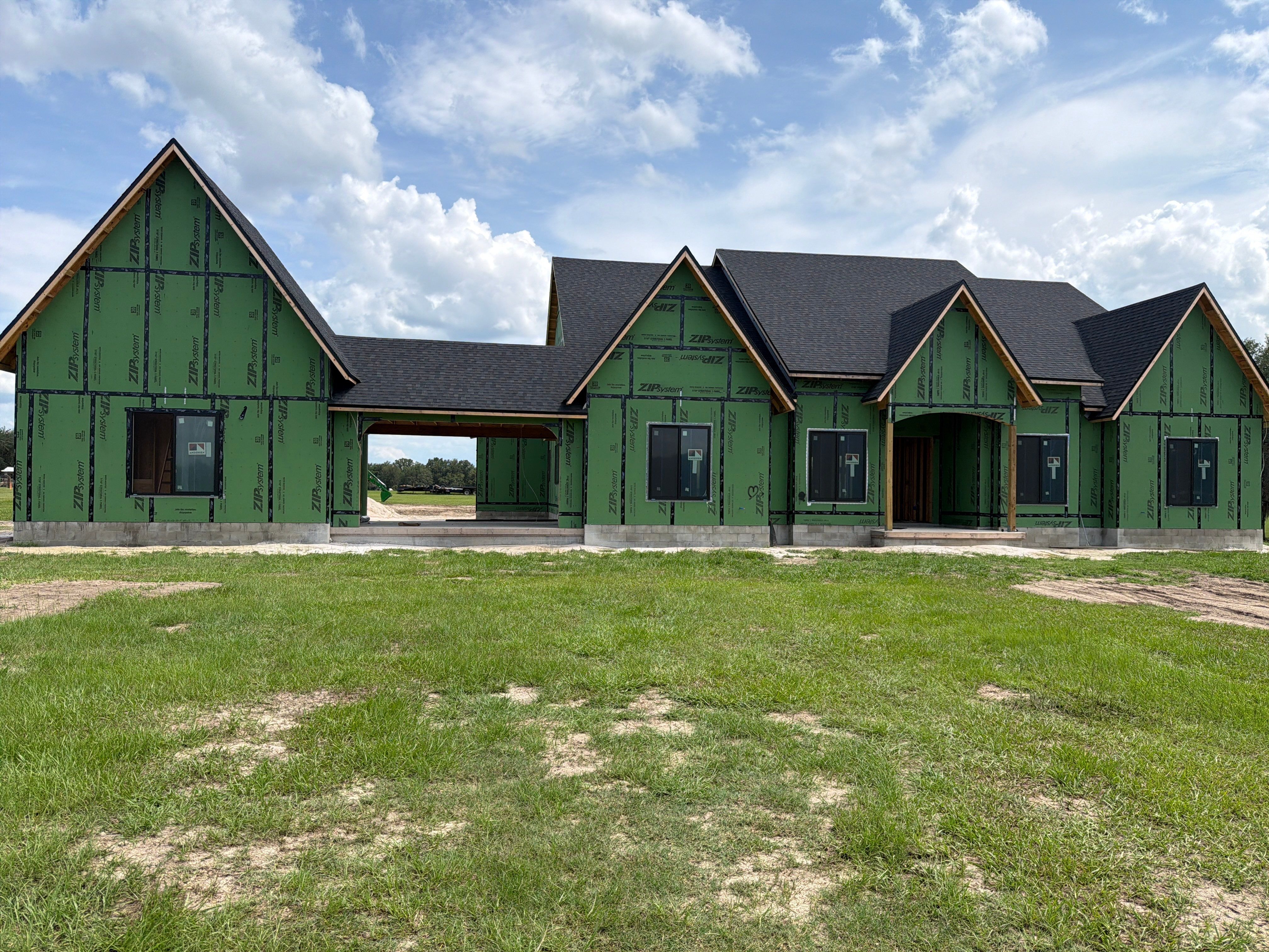New Construction Andersen Fibrex Windows and Provia Doors in Melrose by Windows & Doors Store