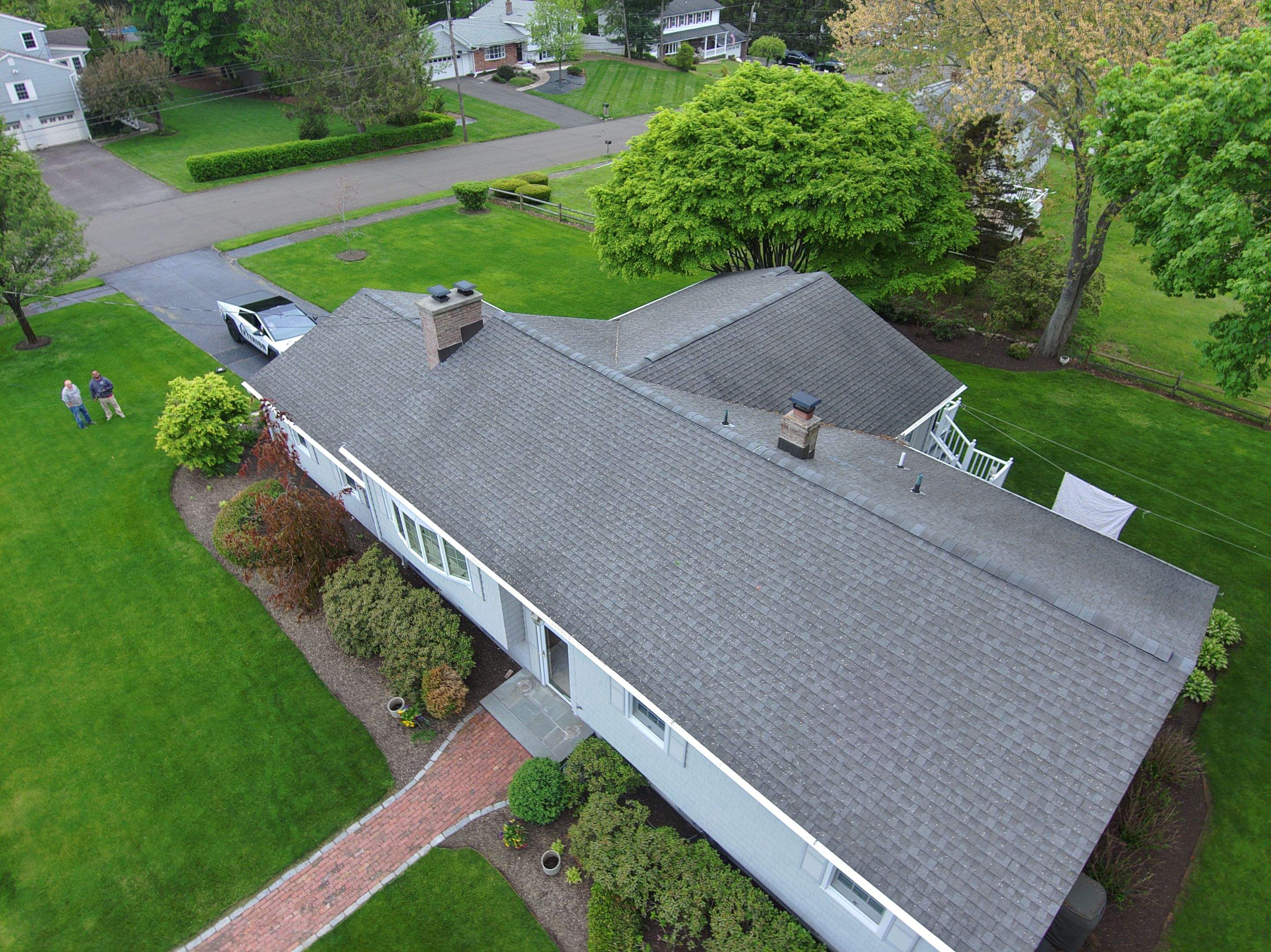 Residential Roof Replacement and Shingle Installation in North Haven by A Plus Exterior
