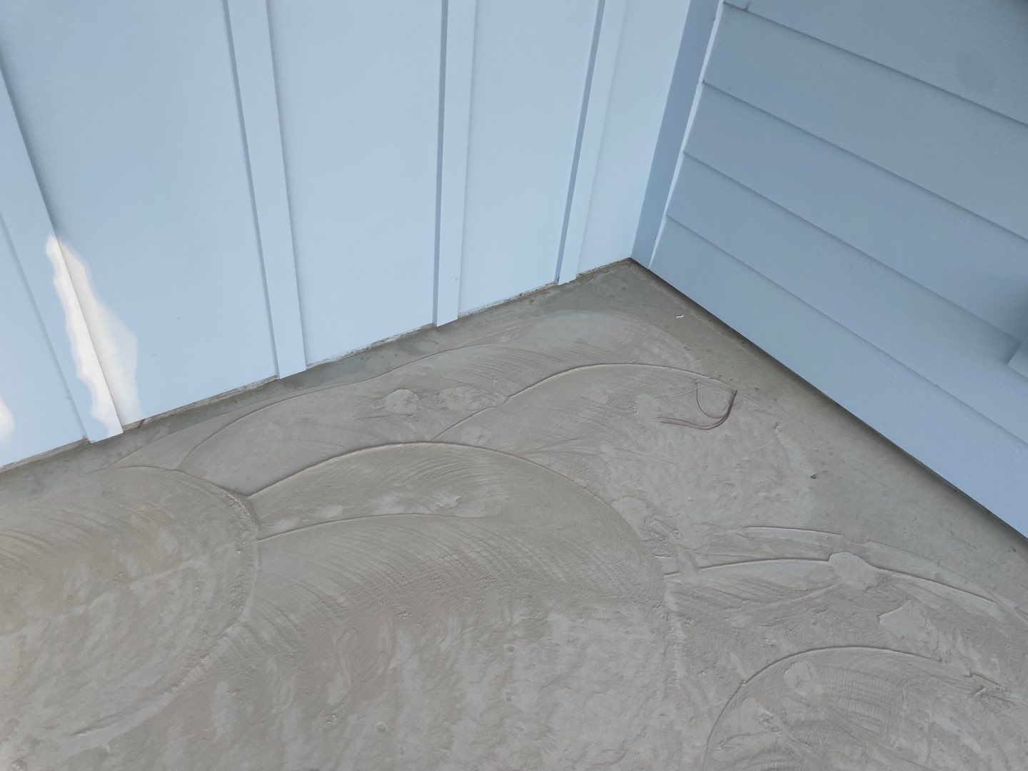 Front Patio Install by Innovative Concrete Coatings 
