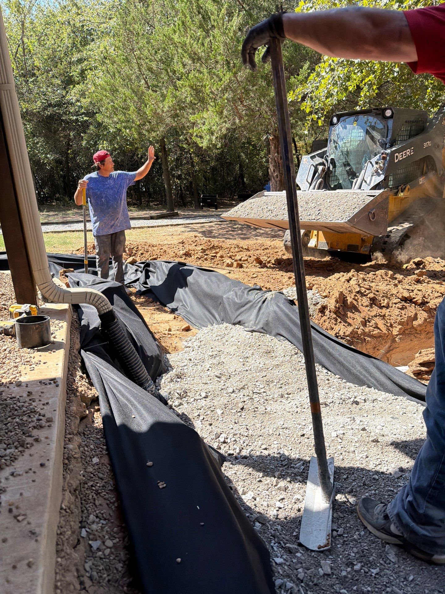 Retaining Wall by Clays Services Inc