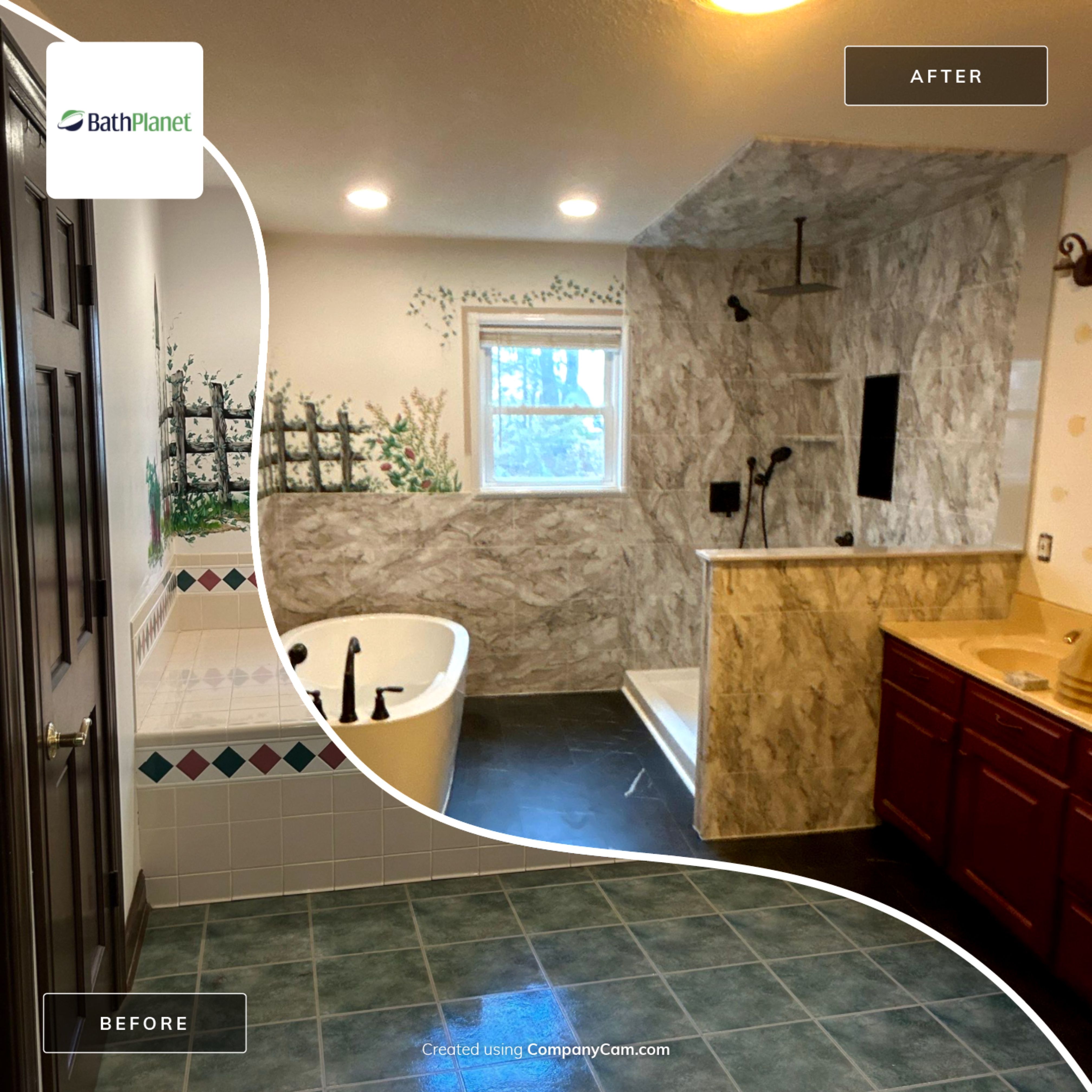 2 Bath Remodel by BathPlanet SW Virginia