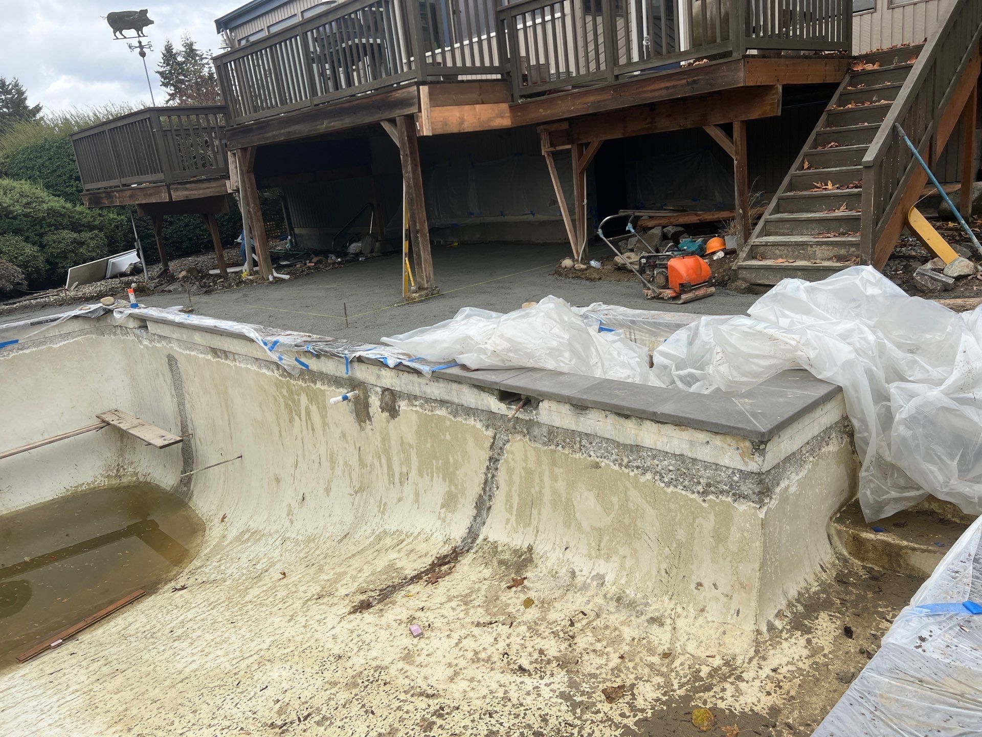 Concrete Patio Renovation | Mukilteo  by Jireh Asphalt & Concrete Inc 
