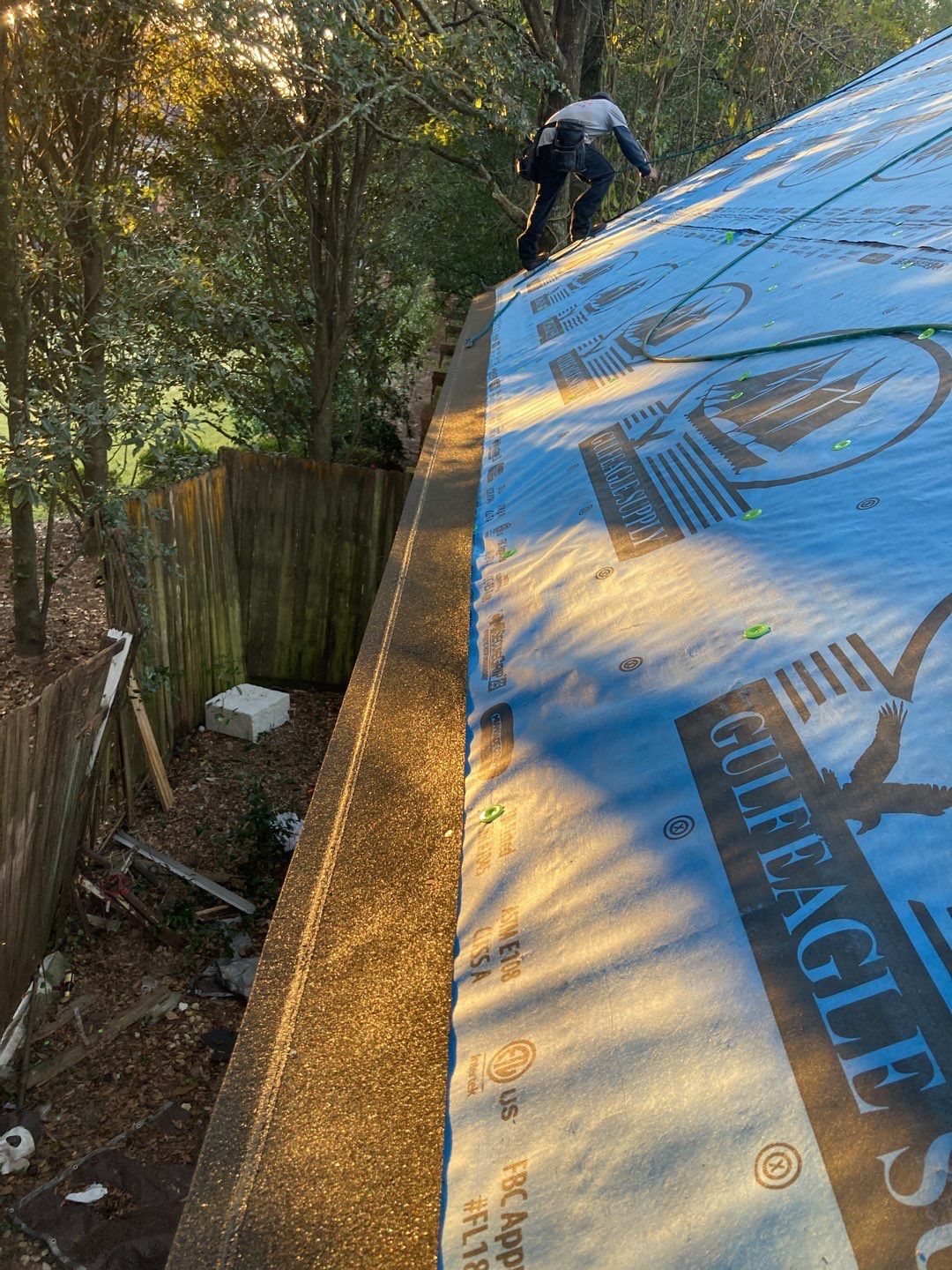 Residential Roofing Installation using Roof Replacement by American Roofing & Construction LLC