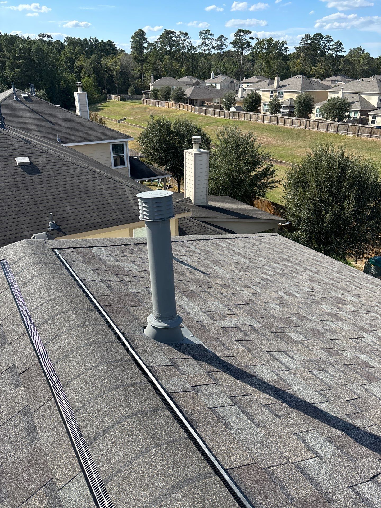 Residential Roofing Installation using Owen's Corning Duration (Lifetime) Shingles by Roof Repair Company