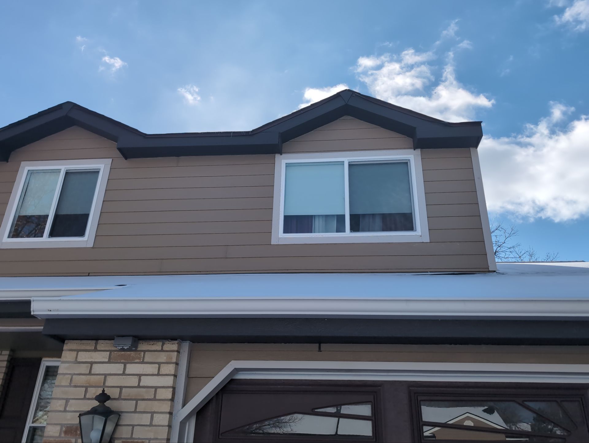 Siding Installation using LP Smartside Diamond Kote by United Windows and Siding LLC