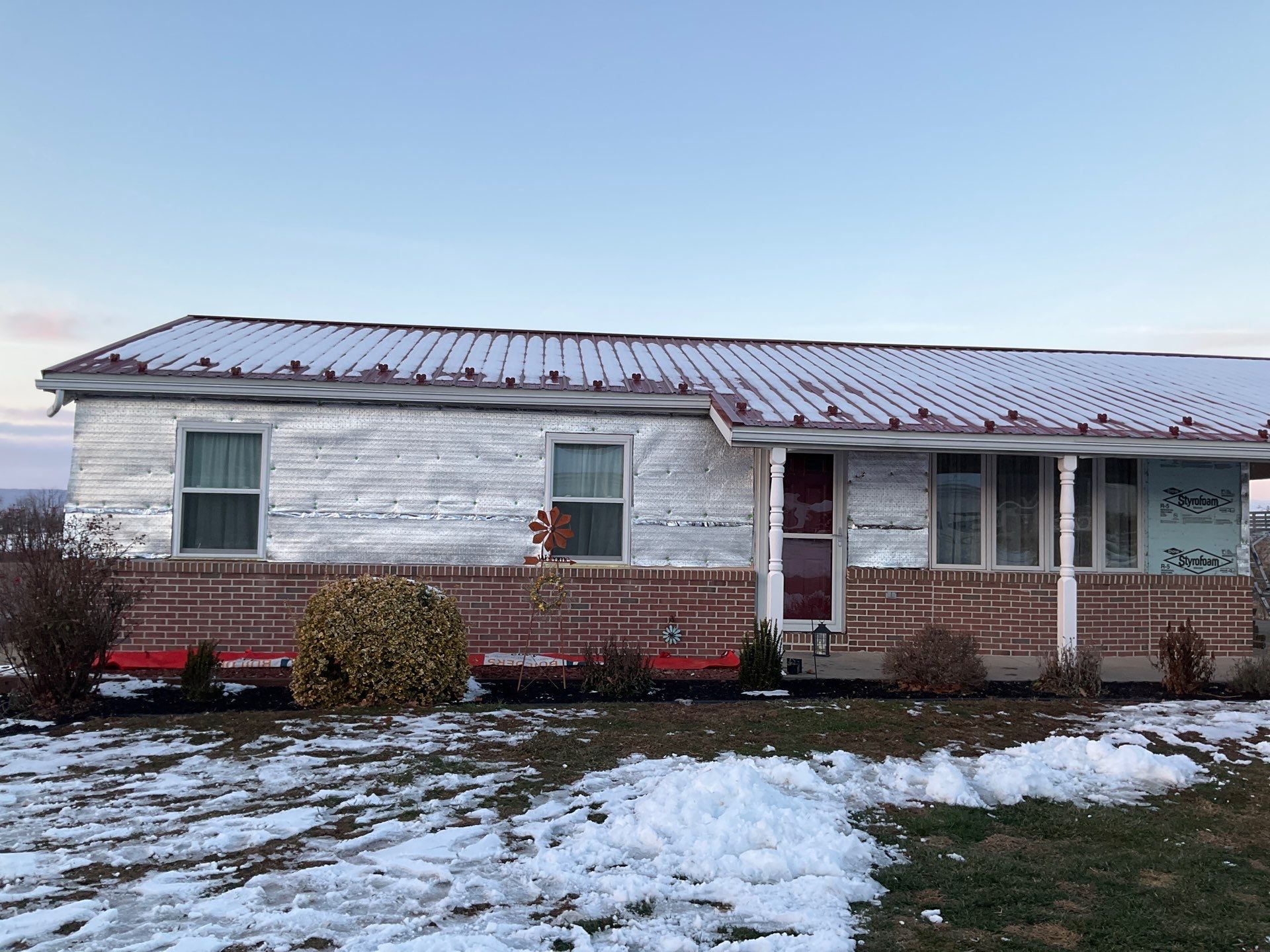 Vinyl Siding Replacement and Patio Door Installation in Elizabethville by Esh Builders