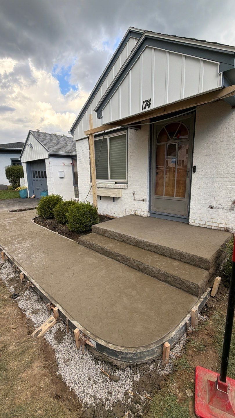 Oxford Slate Stoop and Walkway by NG Masonry & Construction LLC