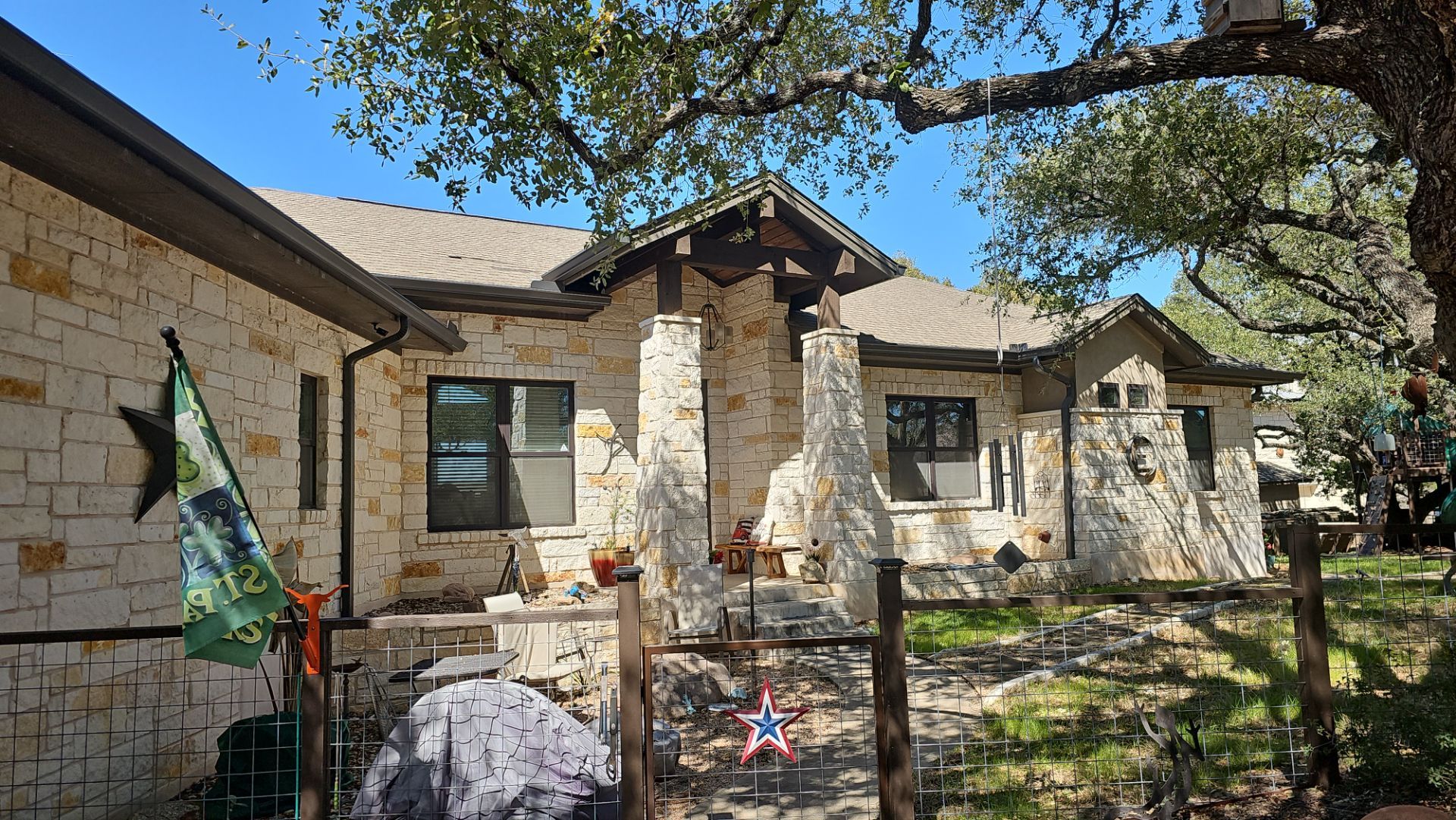 Wind Damage Restored & Upgraded with Solar Innovation by Action Exteriors Austin