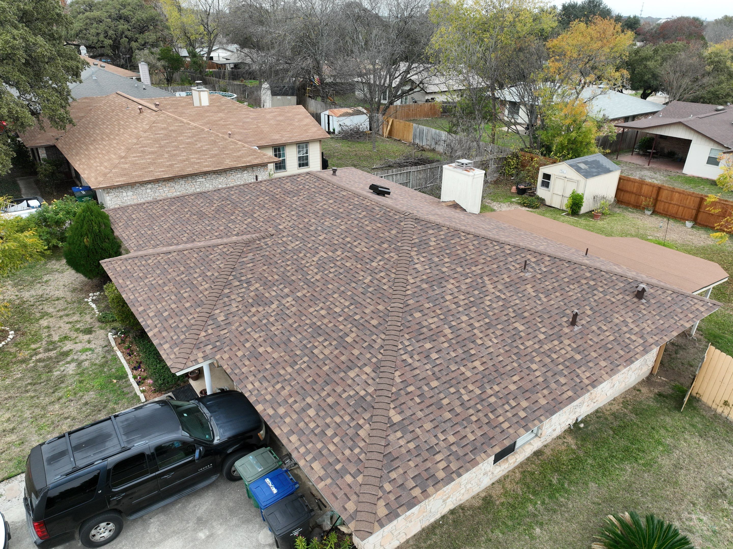 Residential Roof Replacement using Owens Corning Duration Designer 30 Year Laminate Shingle  by Premier Roofing and Contracting