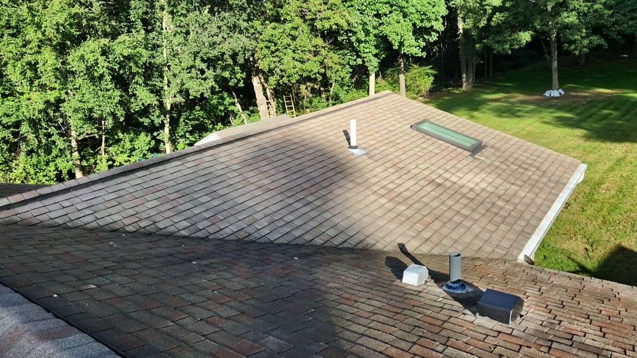 New Roofing, Siding front door by A Plus Exterior