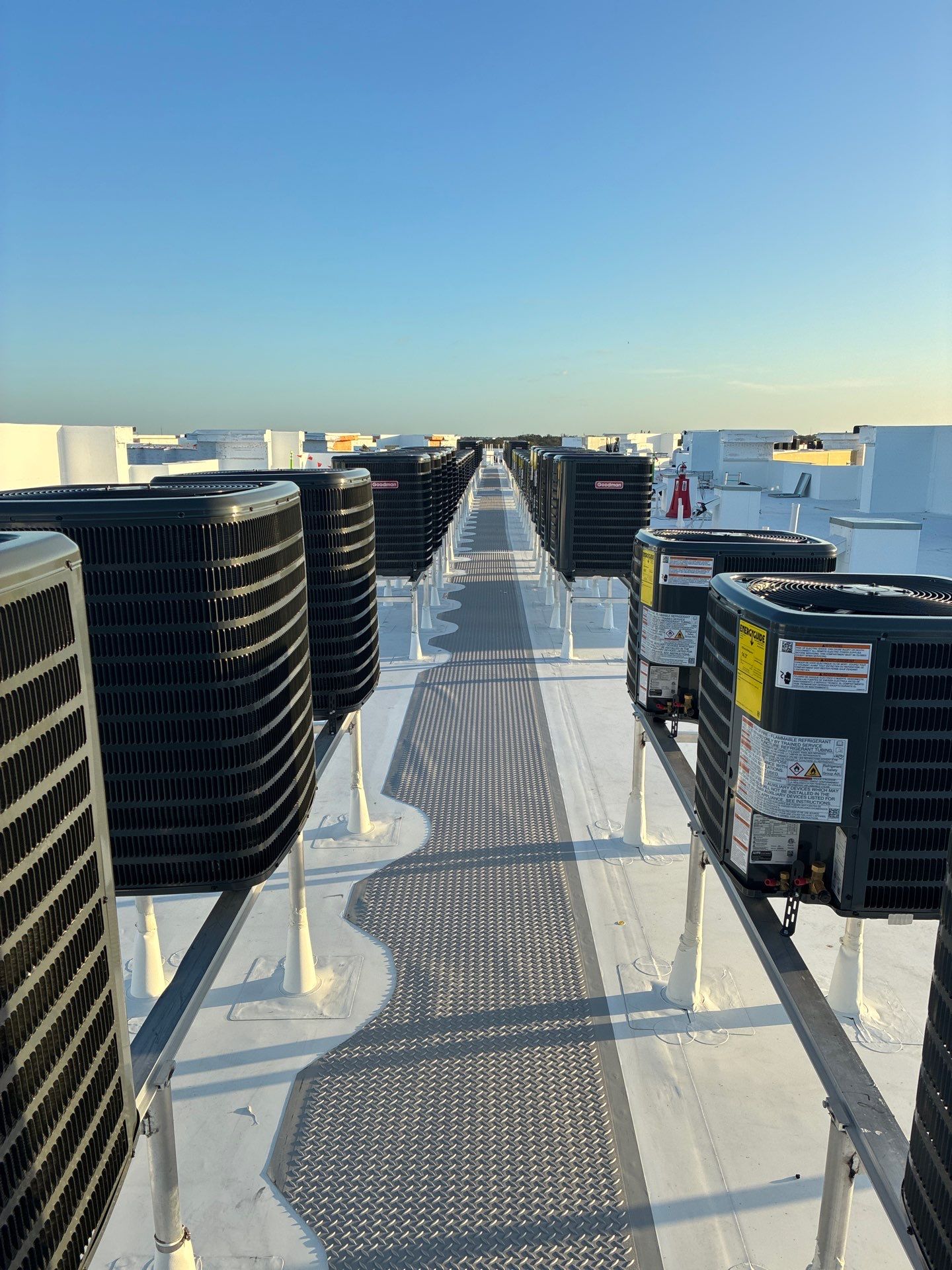 In Progress Commercial Replacement by Collis Roofing Inc.