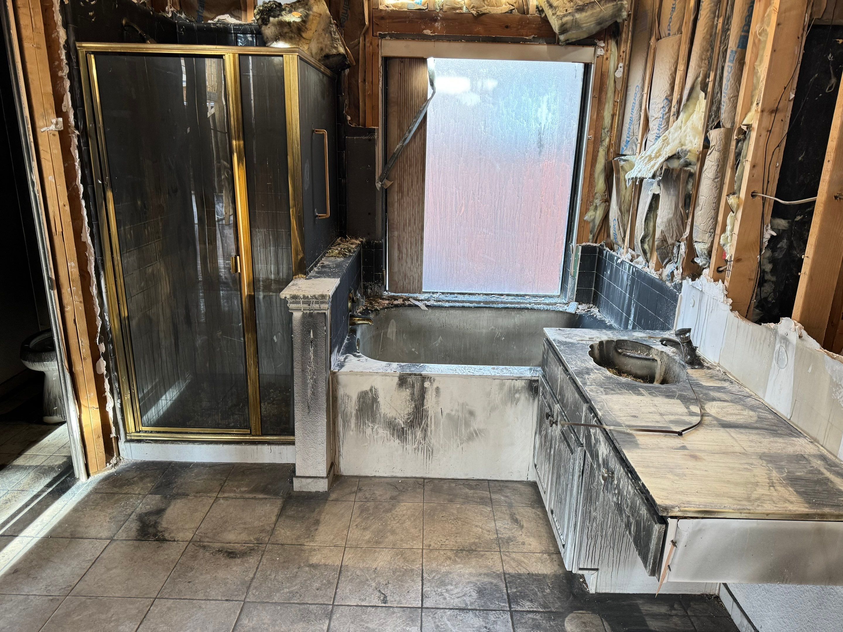 Fire Loss Rebuild by SLM General Contractors & Roofing