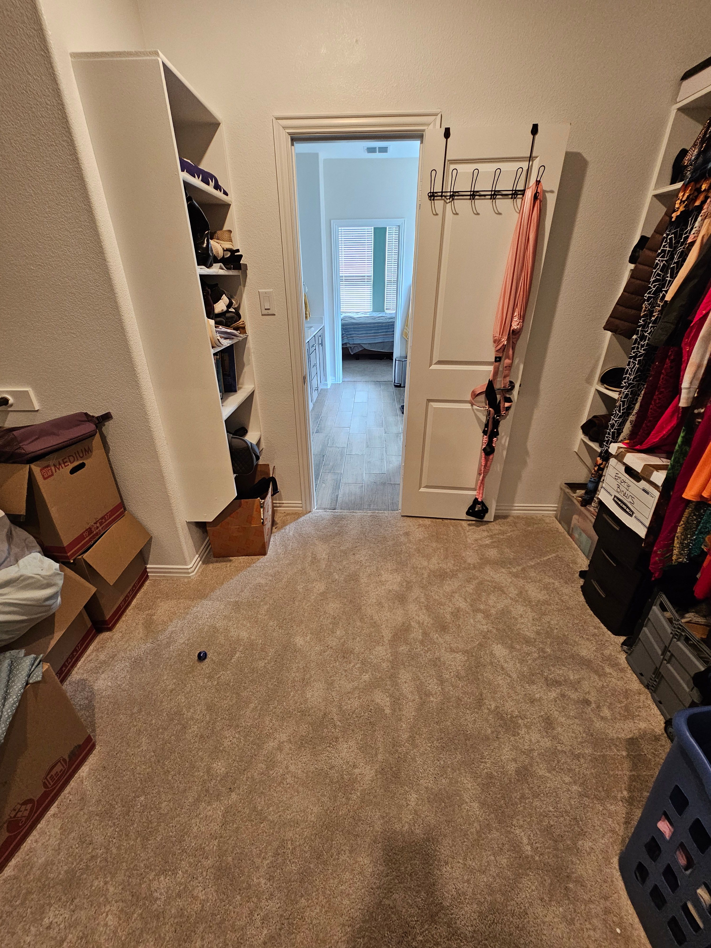 Carpet replacement with Tile and Red Oak Stairs by EL-GC LLC 