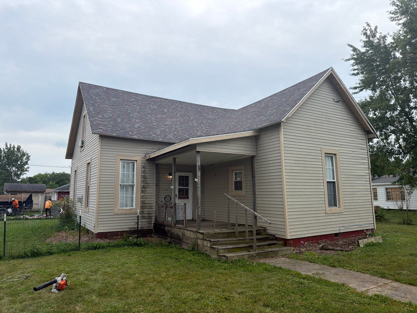 Project in Gaston, IN by Rodeffer Roofing INC