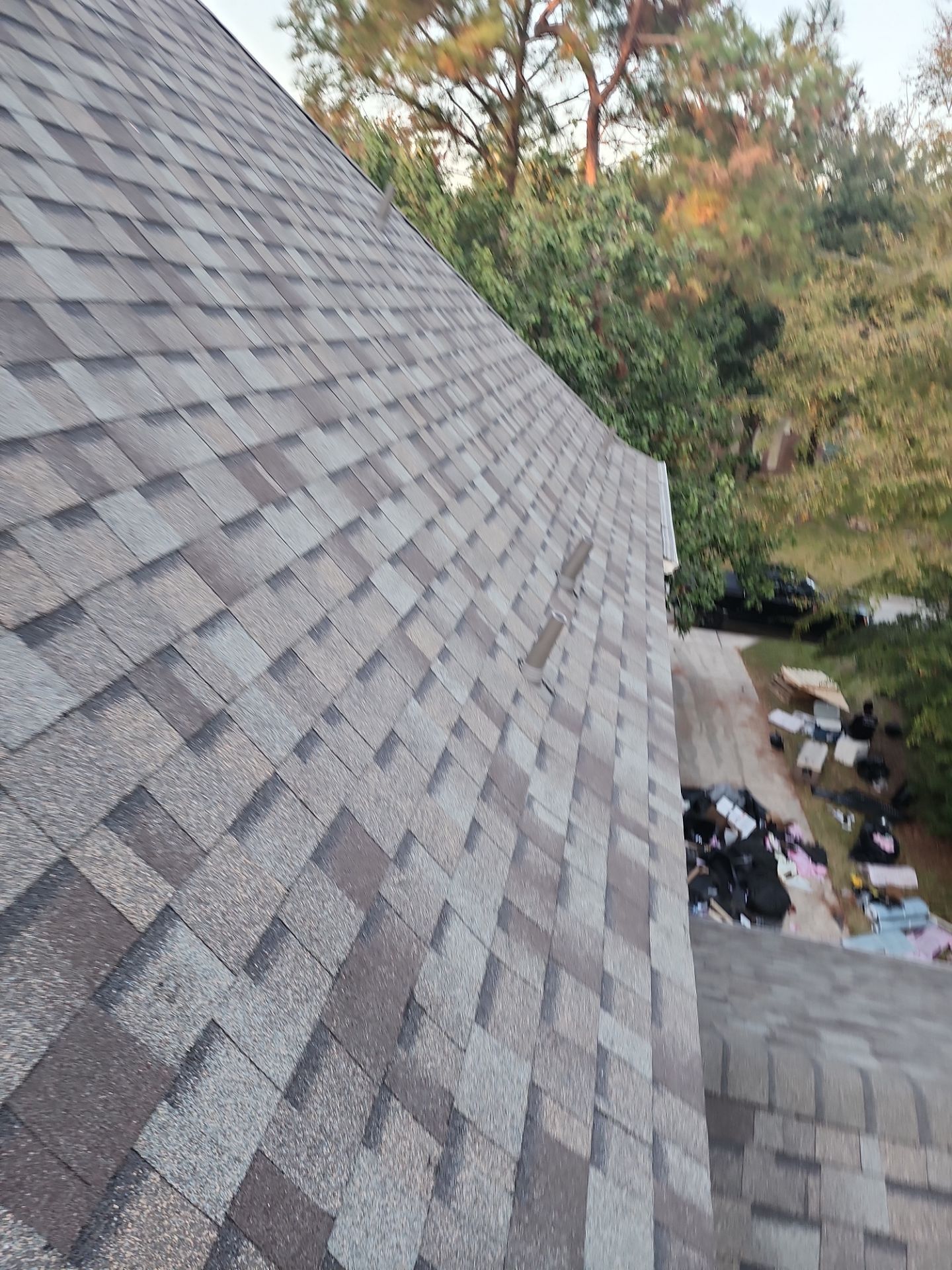 Residential Roofing Installation using Owen's Corning Duration (Lifetime) Shingles by Roof Repair Company
