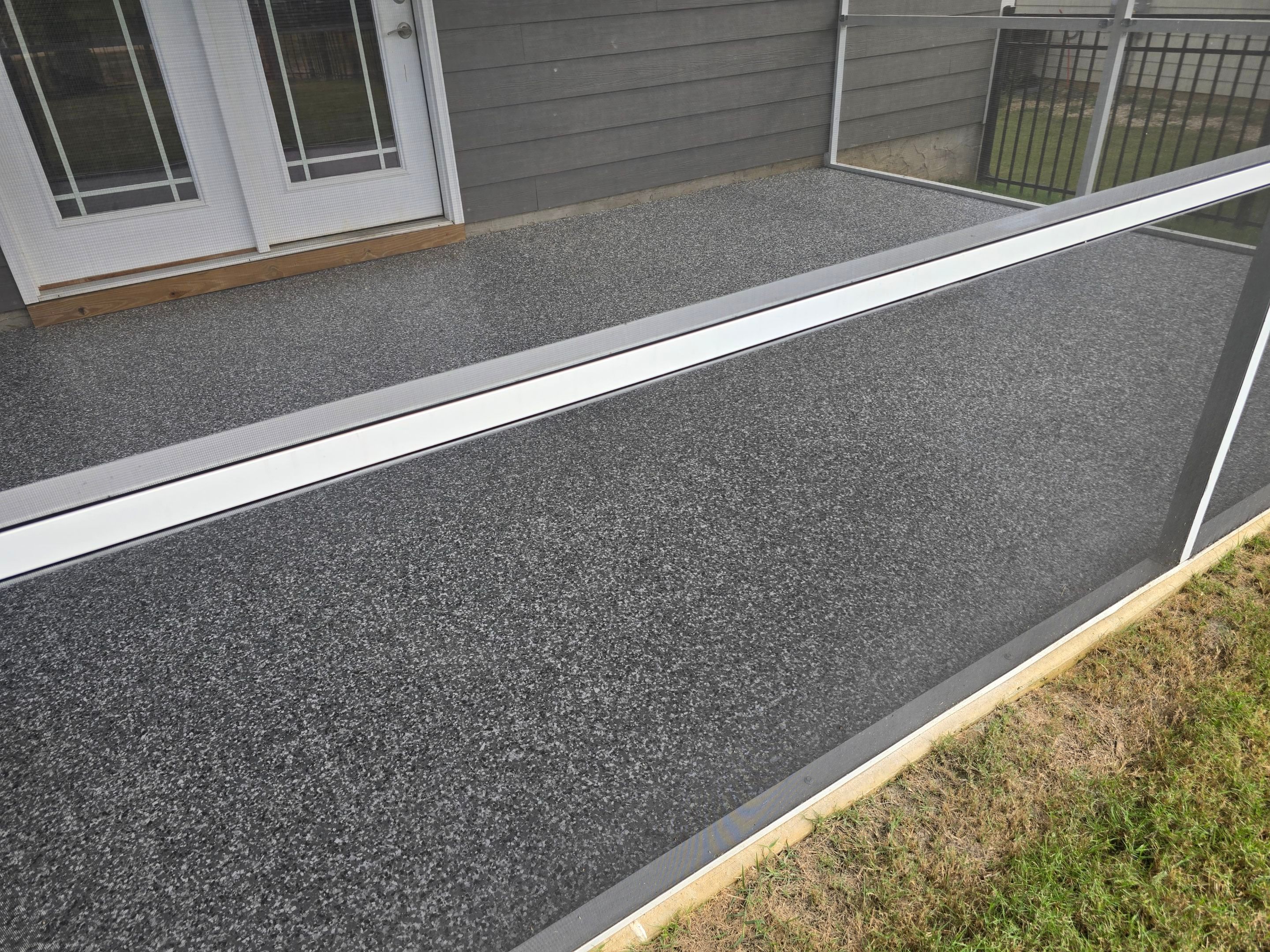 Back Patio Using Wombat by Elite Floor Solutions