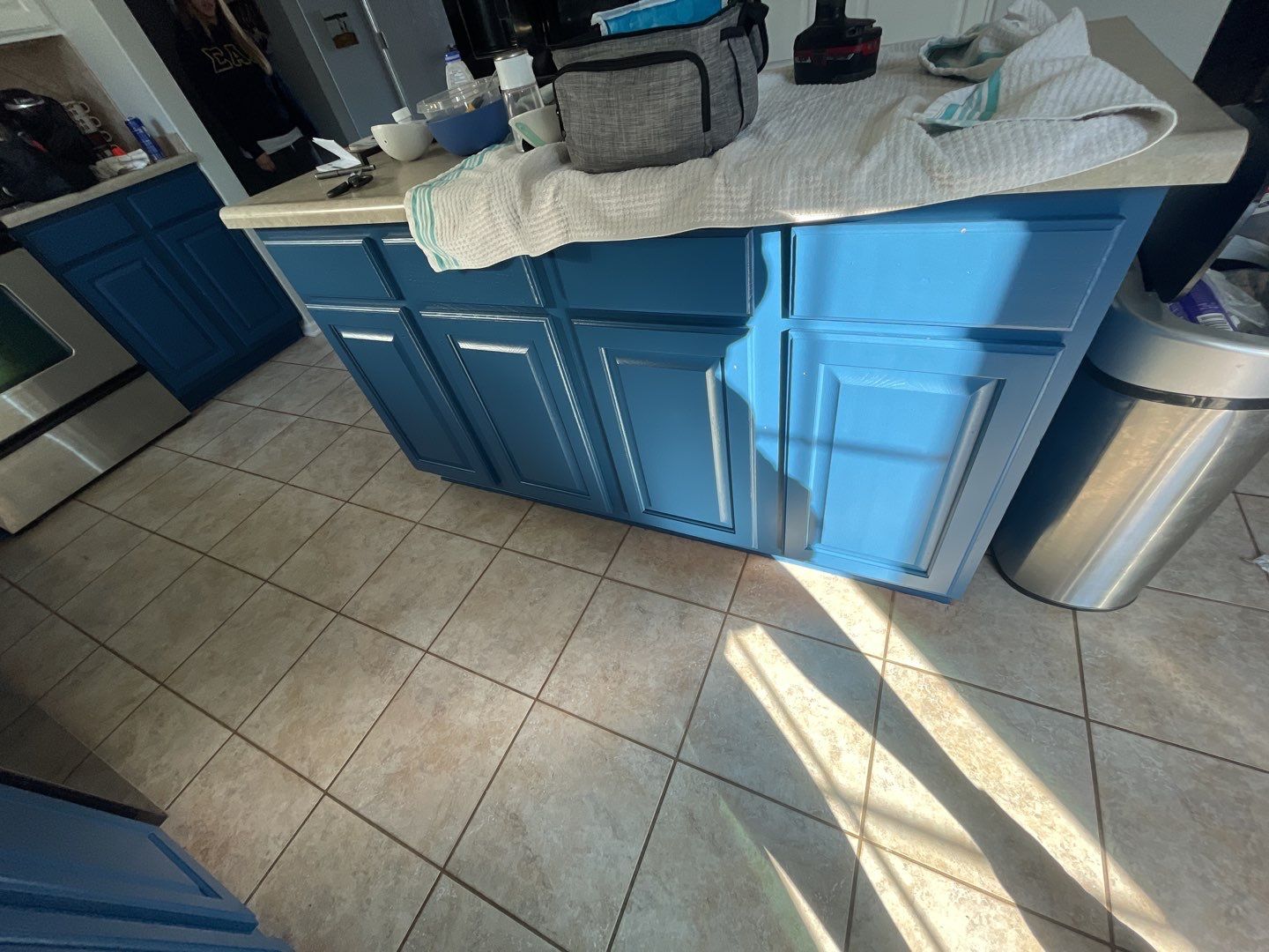 Kitchen Remodel using Sherwin Williams paint by Lightning Exteriors