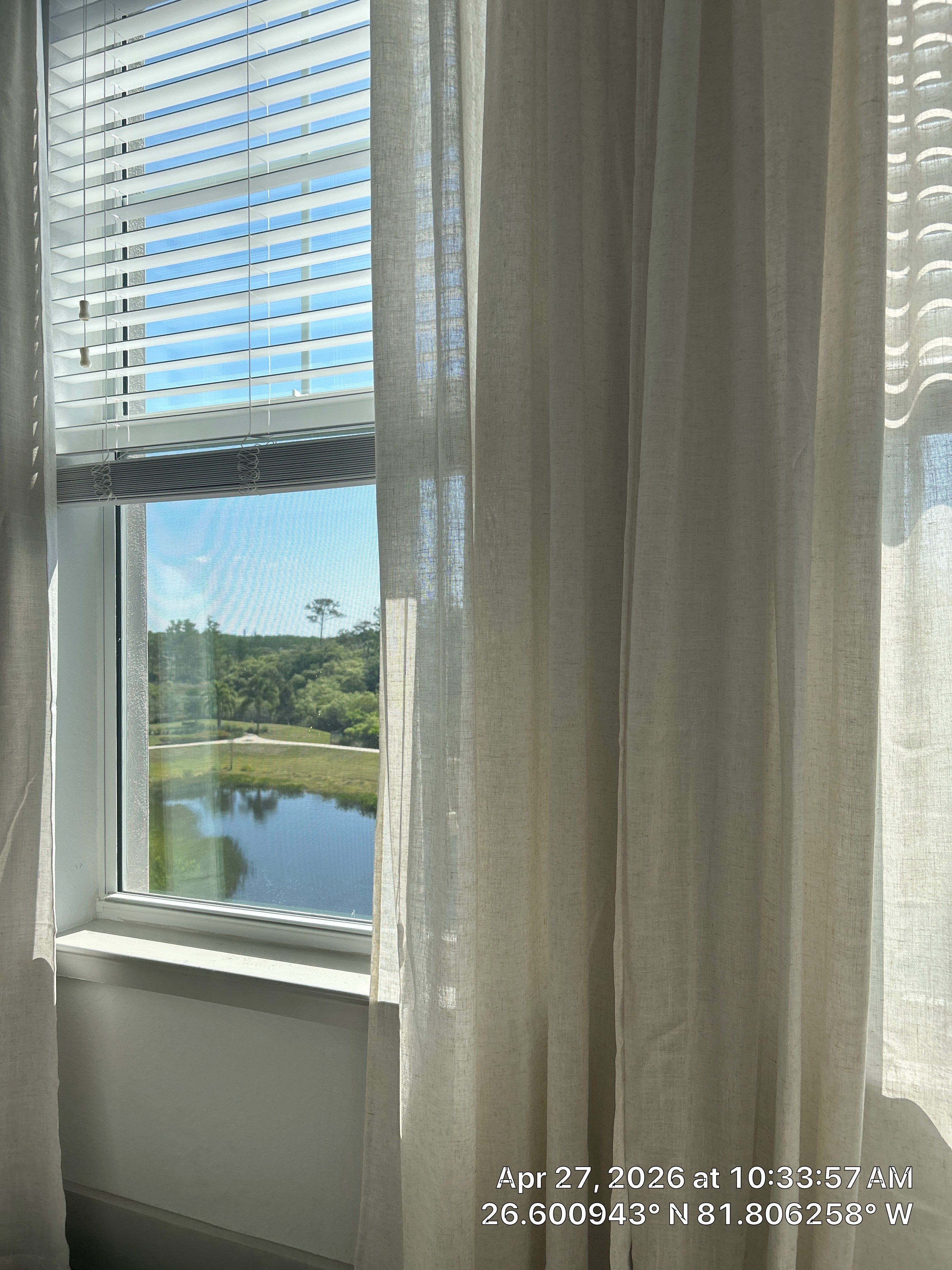 Custom Window Treatment Installation for Wellington New Construction Home by CompanyCam Sales Demo