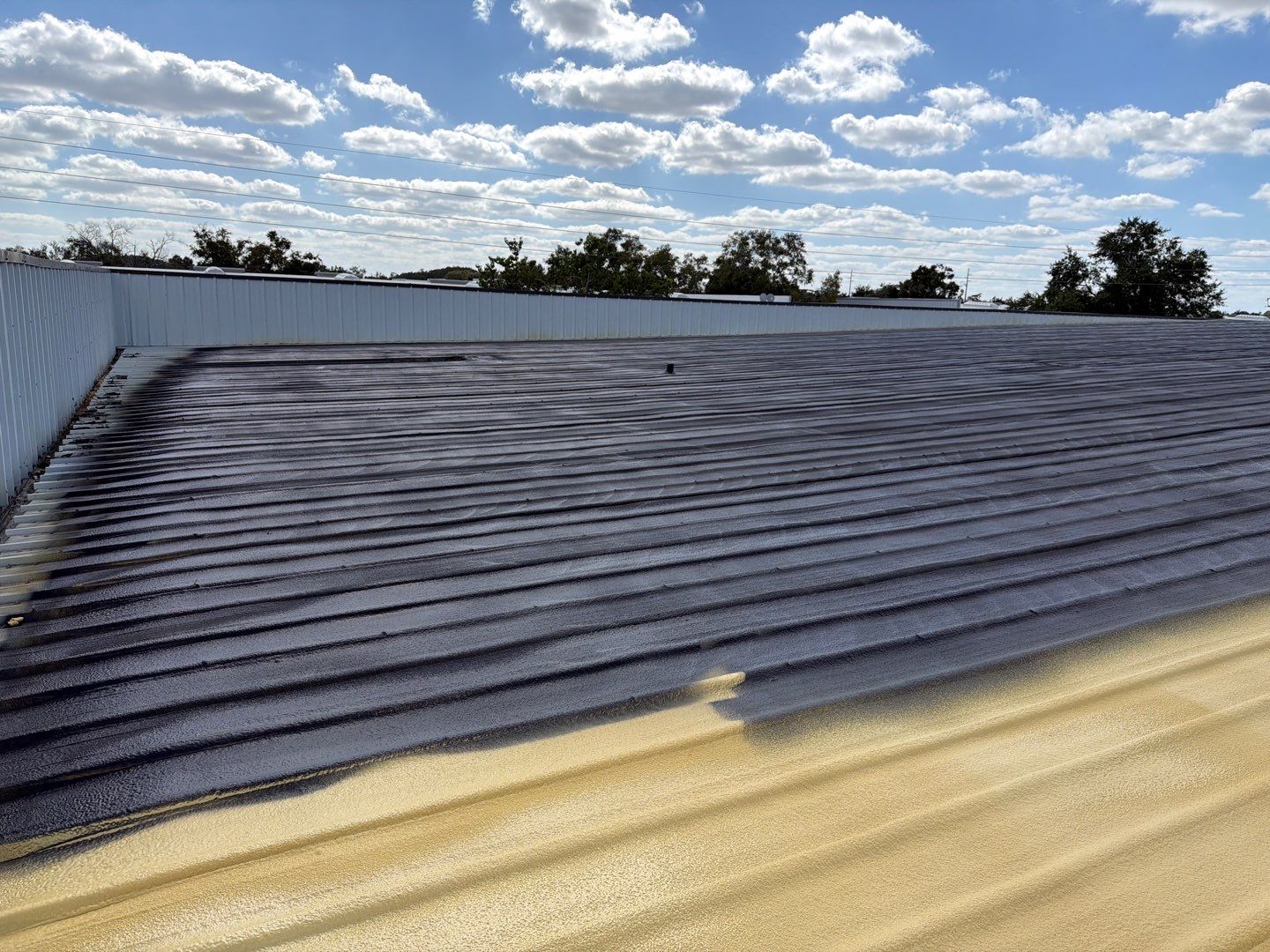 Orlando Commercial Metal Roof Restoration and Silicone Coating System by CES Roofing